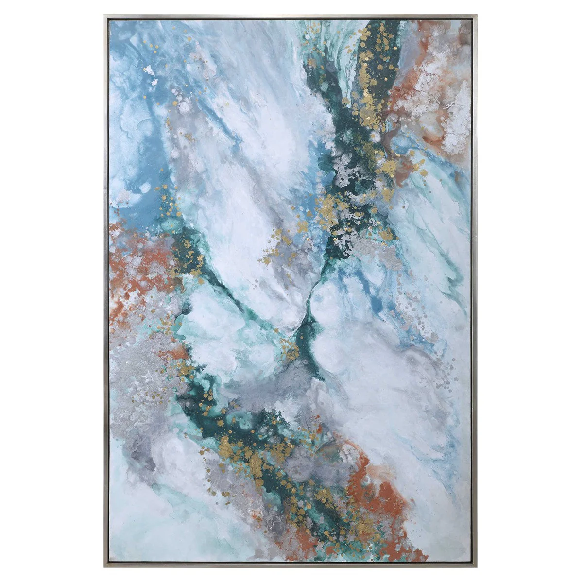 Uttermost Mercury Hand Painted Canvas - Image 2