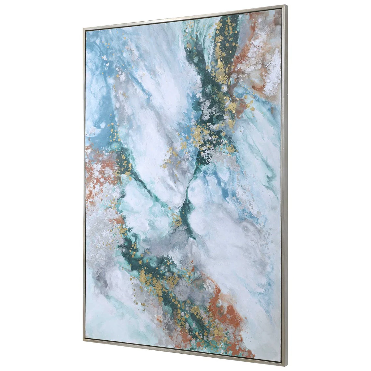Uttermost Mercury Hand Painted Canvas - Image 4