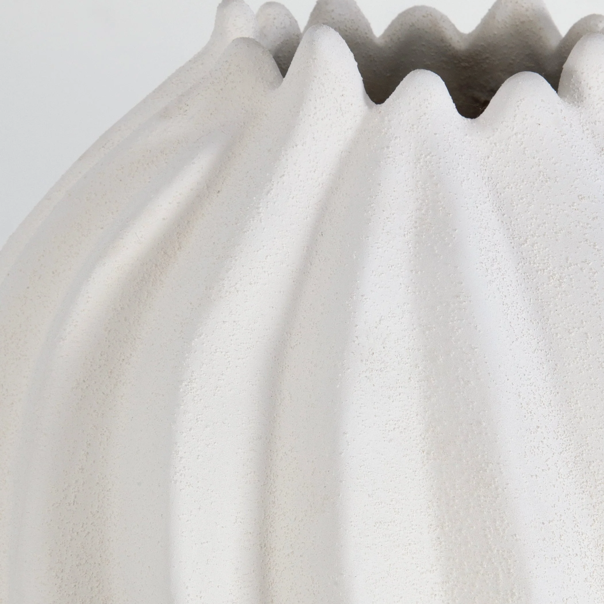 Uttermost Merritt White Floor Vase - Image 3