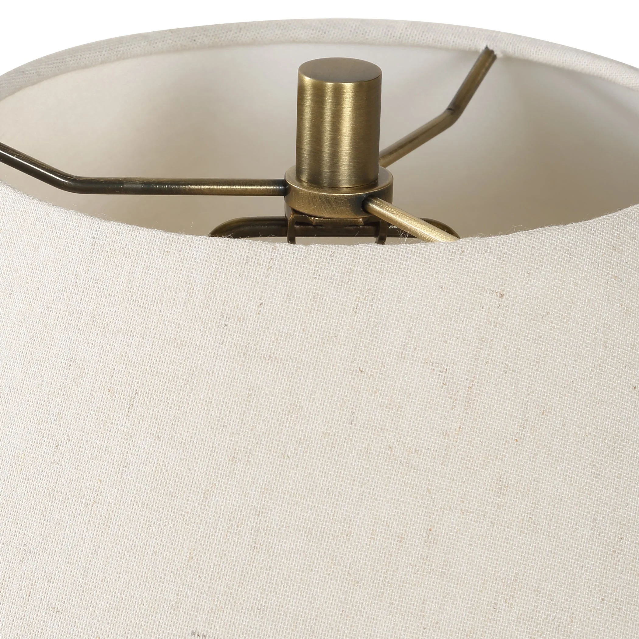 Uttermost Meryl Aged White Table Lamp - Image 6