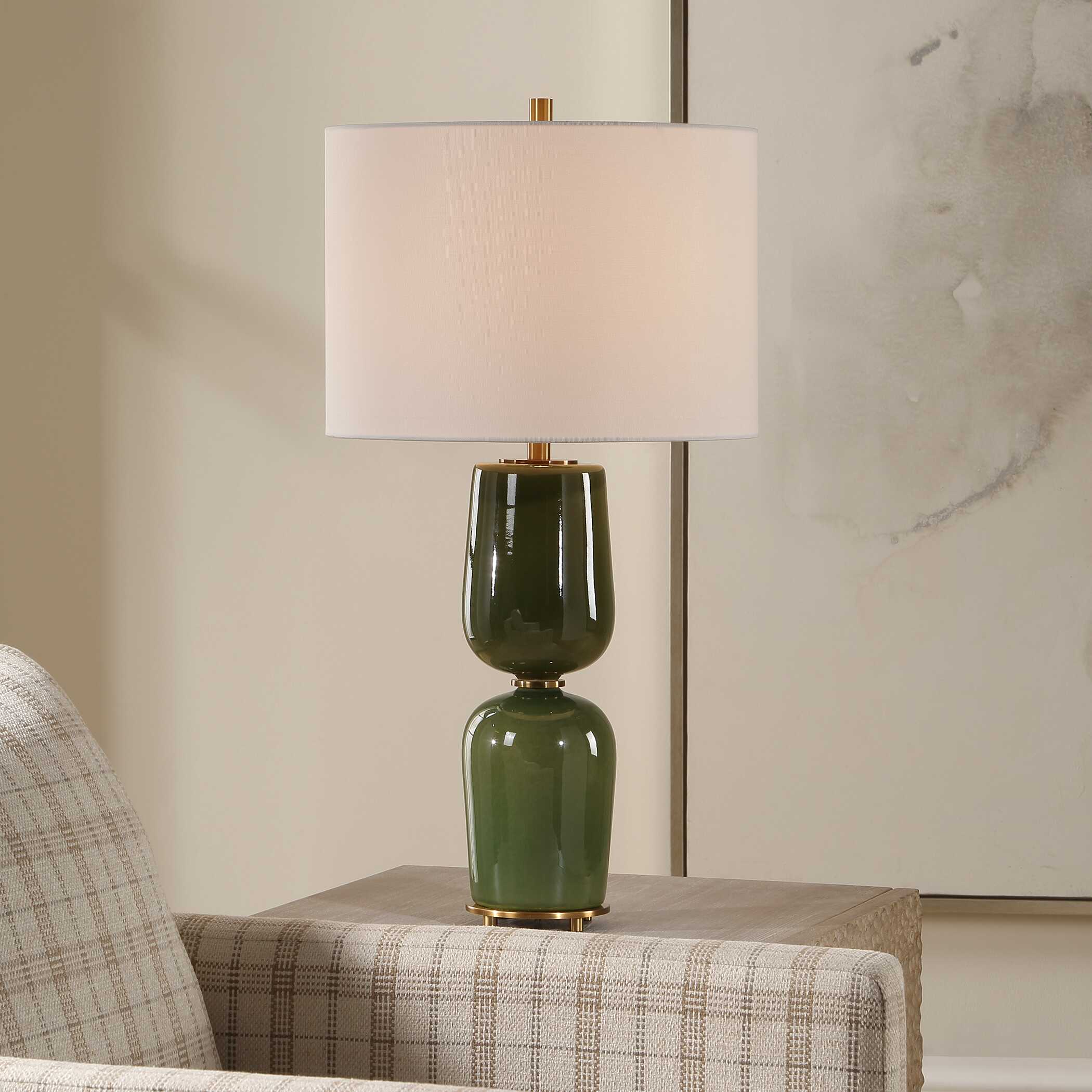 Uttermost Meyer Green Table Lamp - Image 2
