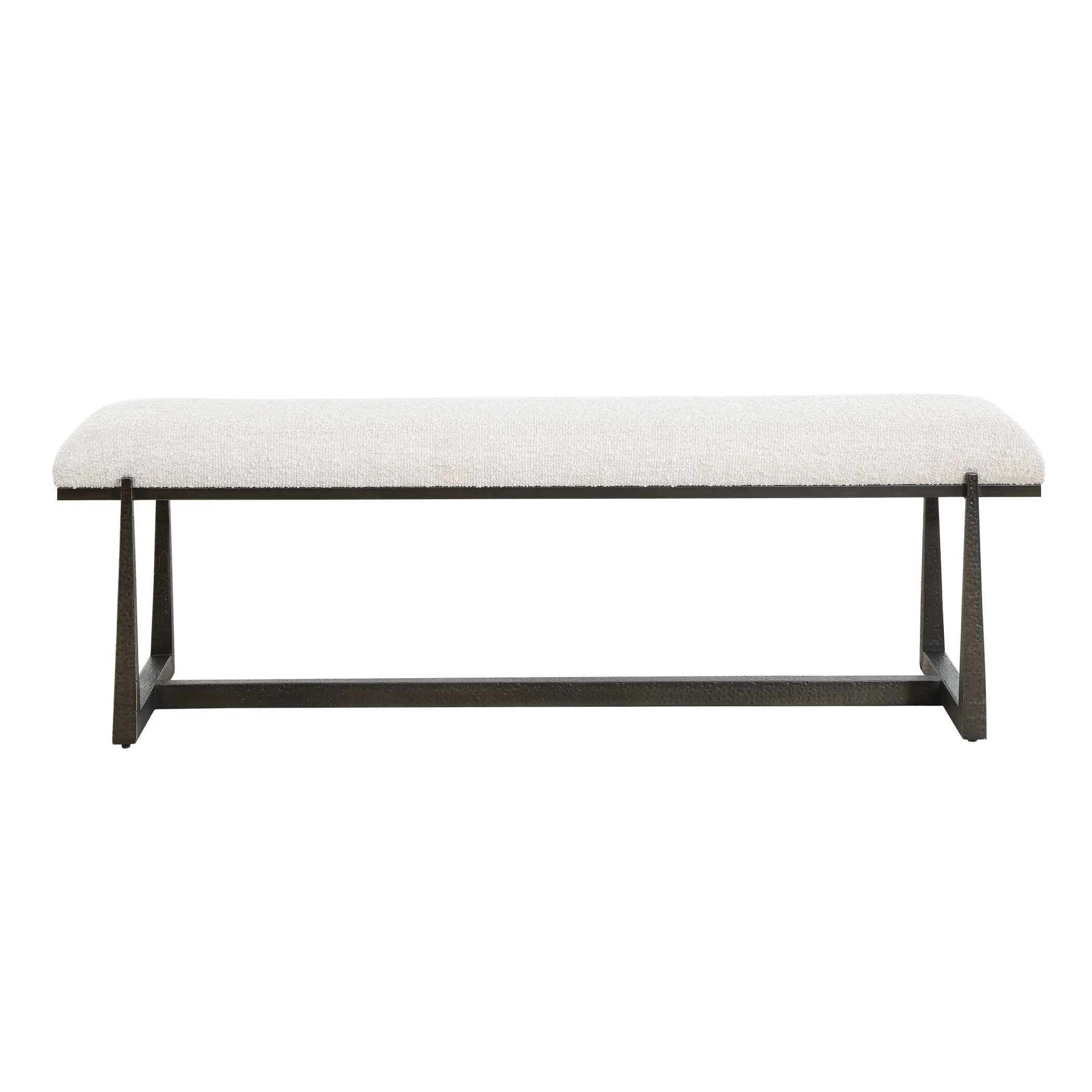 Uttermost Midas Black Long Bench