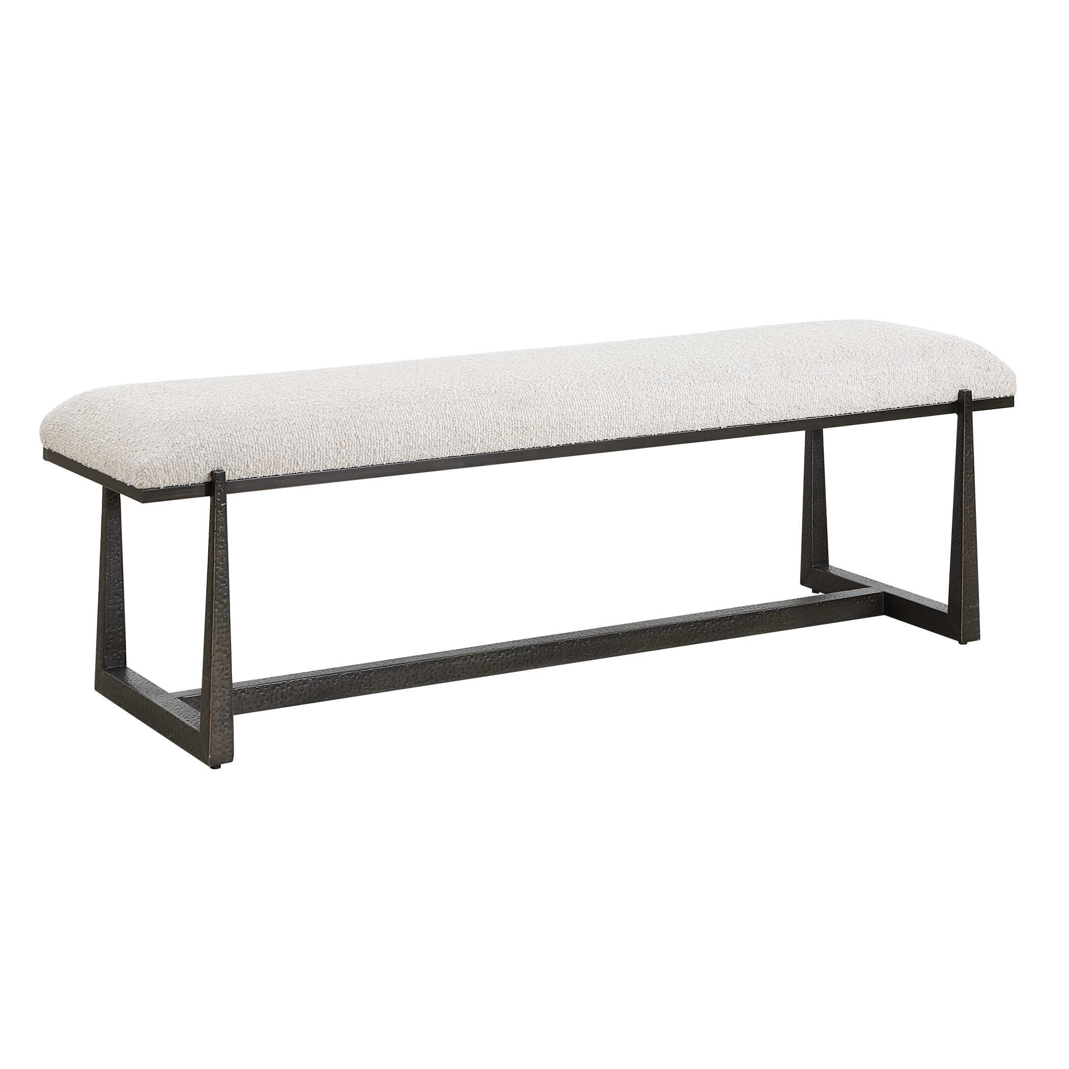 Uttermost Midas Black Long Bench - Image 6