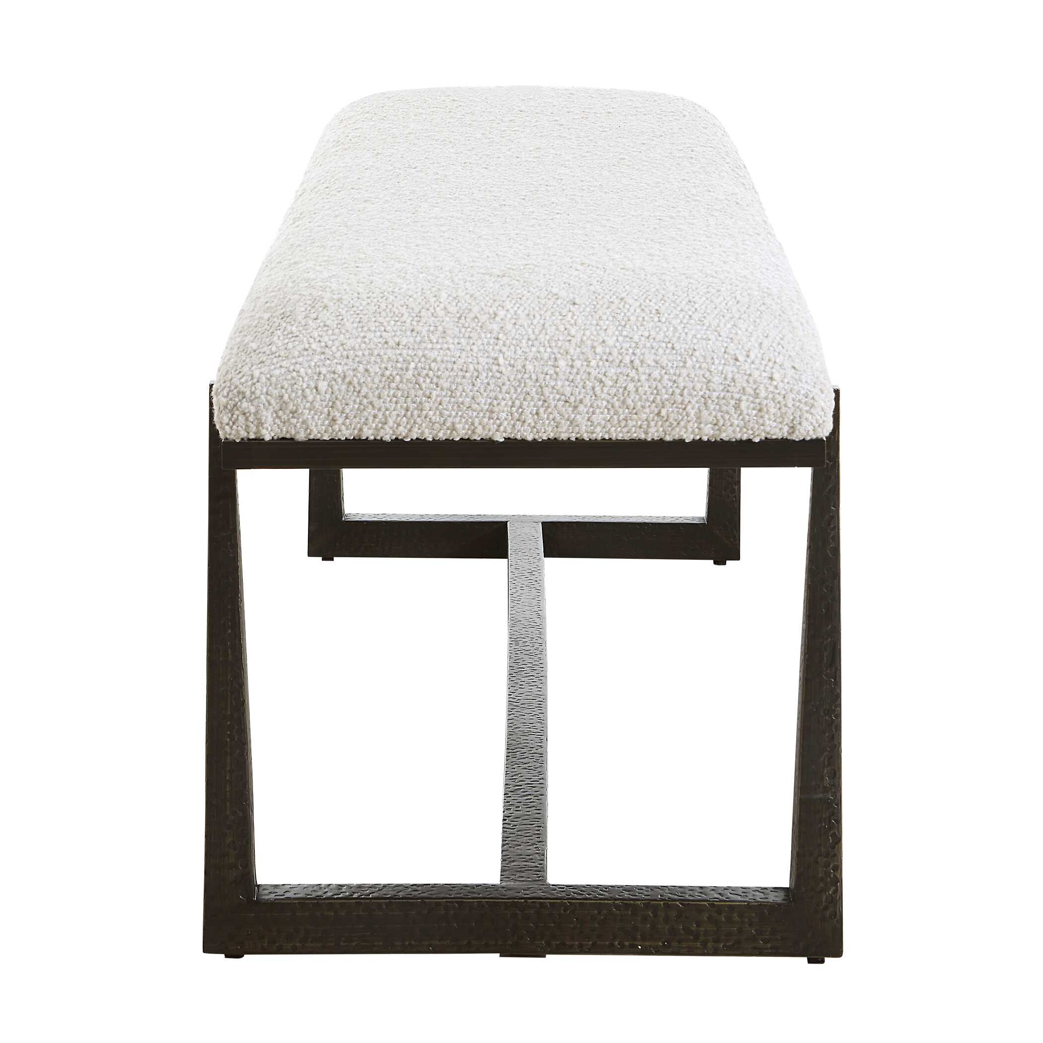 Uttermost Midas Black Long Bench - Image 7
