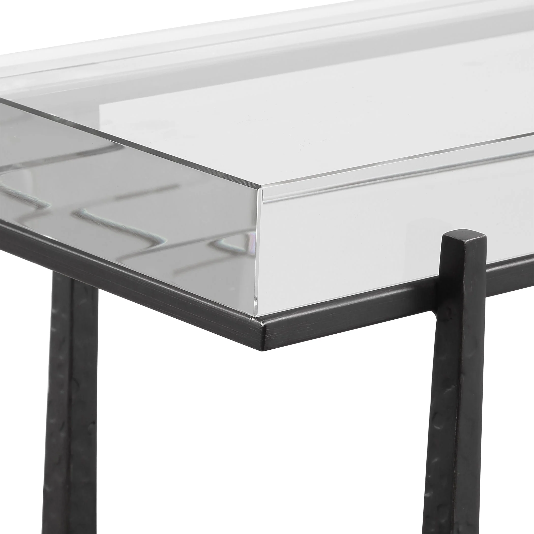 Uttermost Midas Bronze Accent Table - Image 7