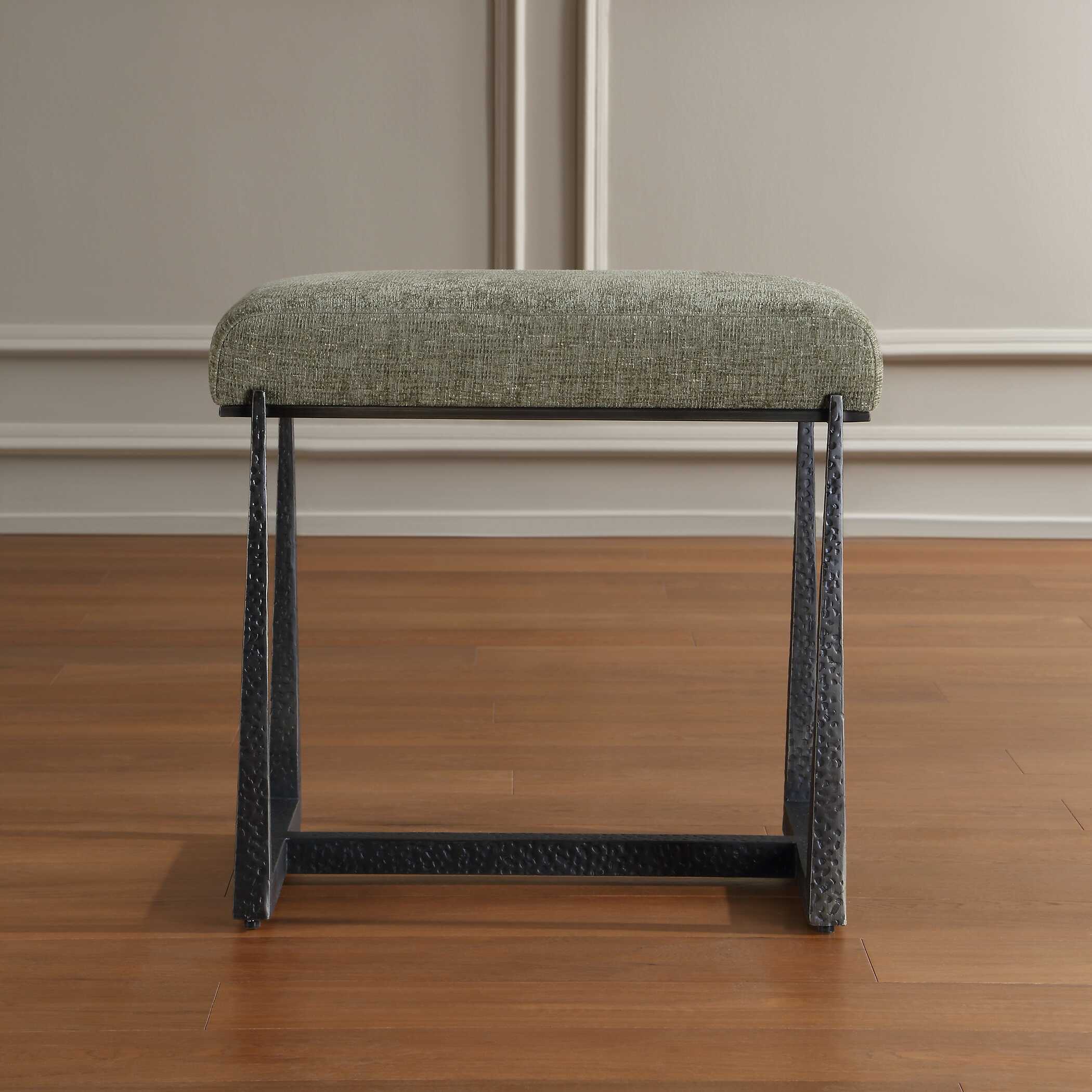 Uttermost Midas Bronze Small Bench - Image 2
