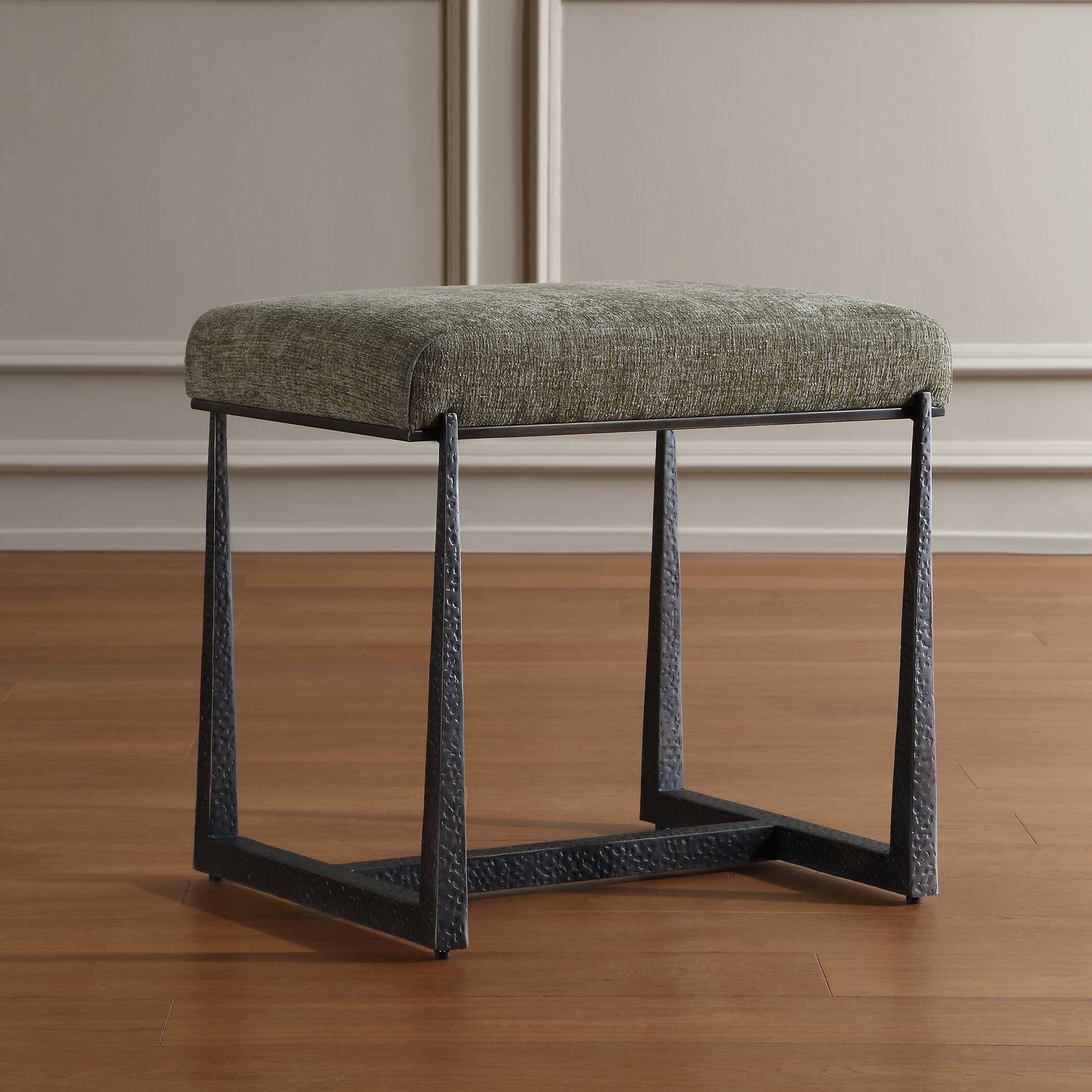 Uttermost Midas Bronze Small Bench - Image 4