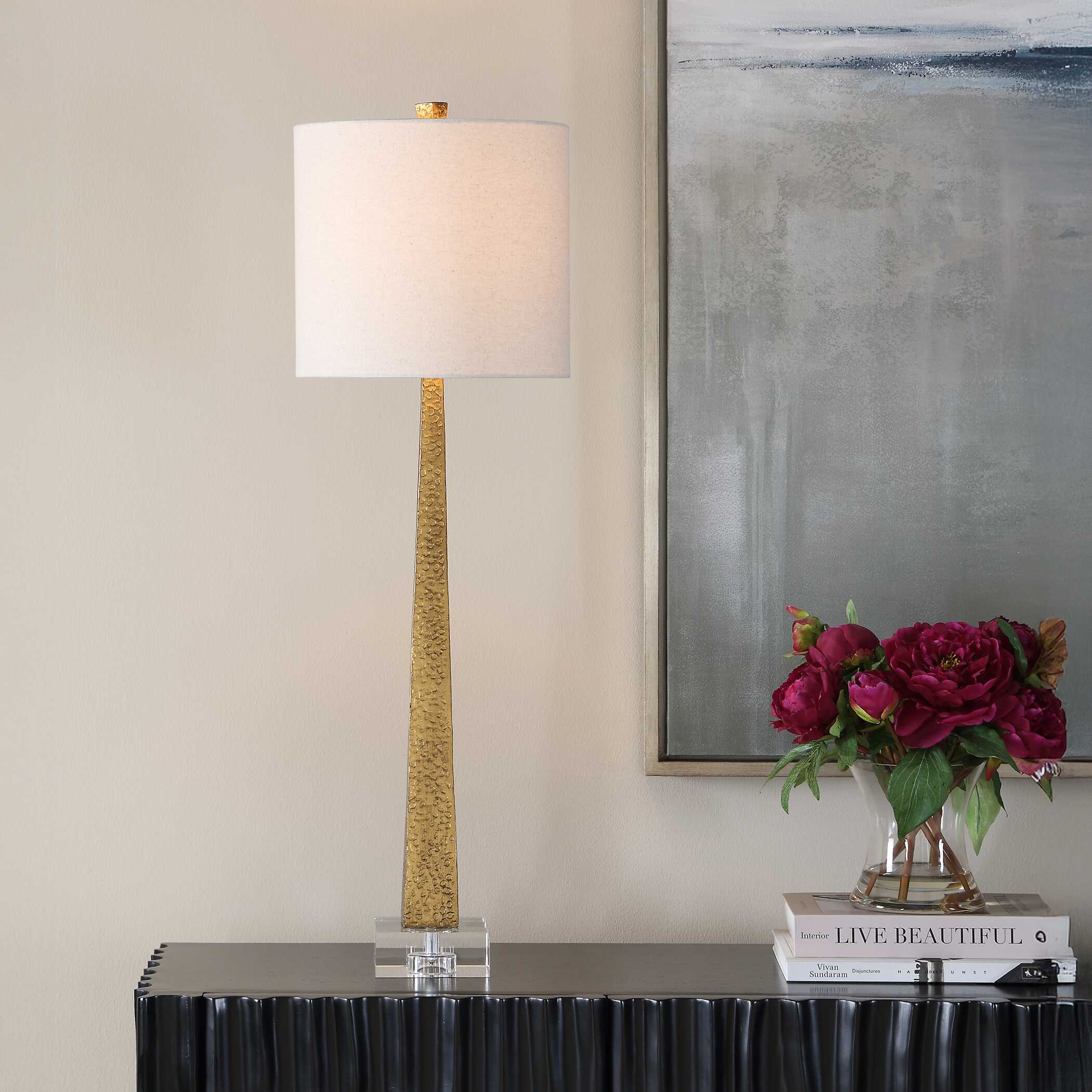 Uttermost Midas Gold Buffet Lamp - Image 4