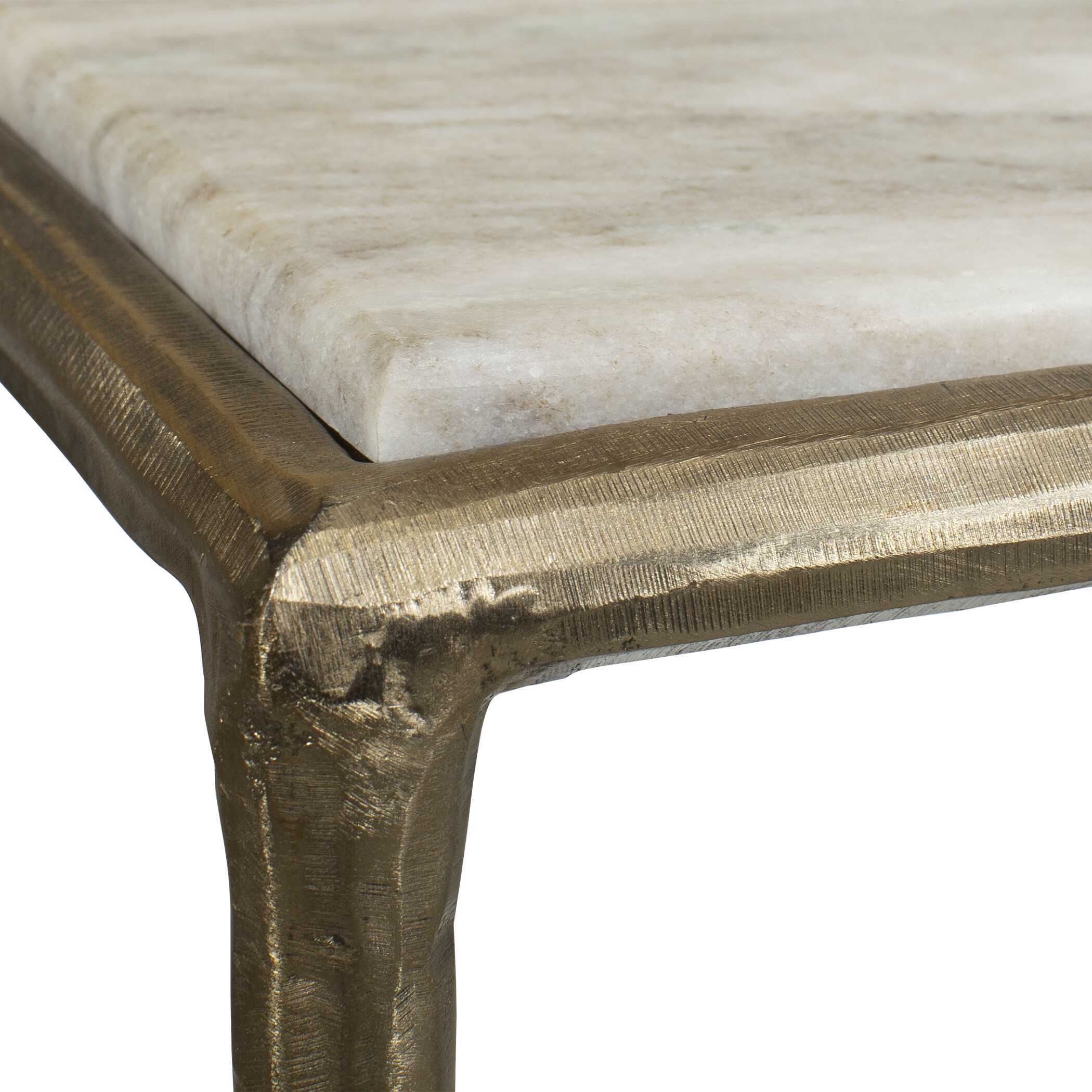 Uttermost Minerva Marble Top Console Table - Image 6