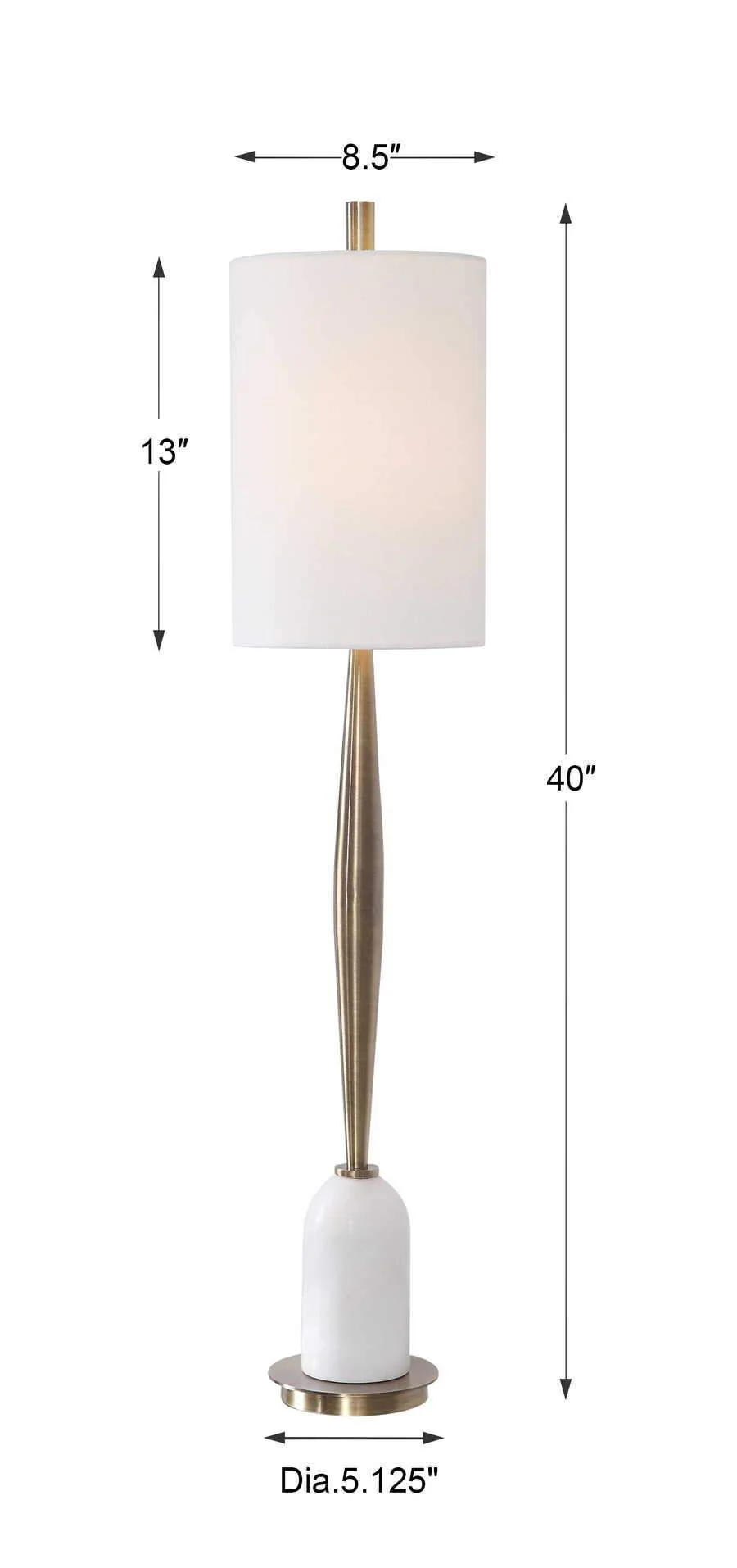 Uttermost Minette Buffet Lamp - Image 4