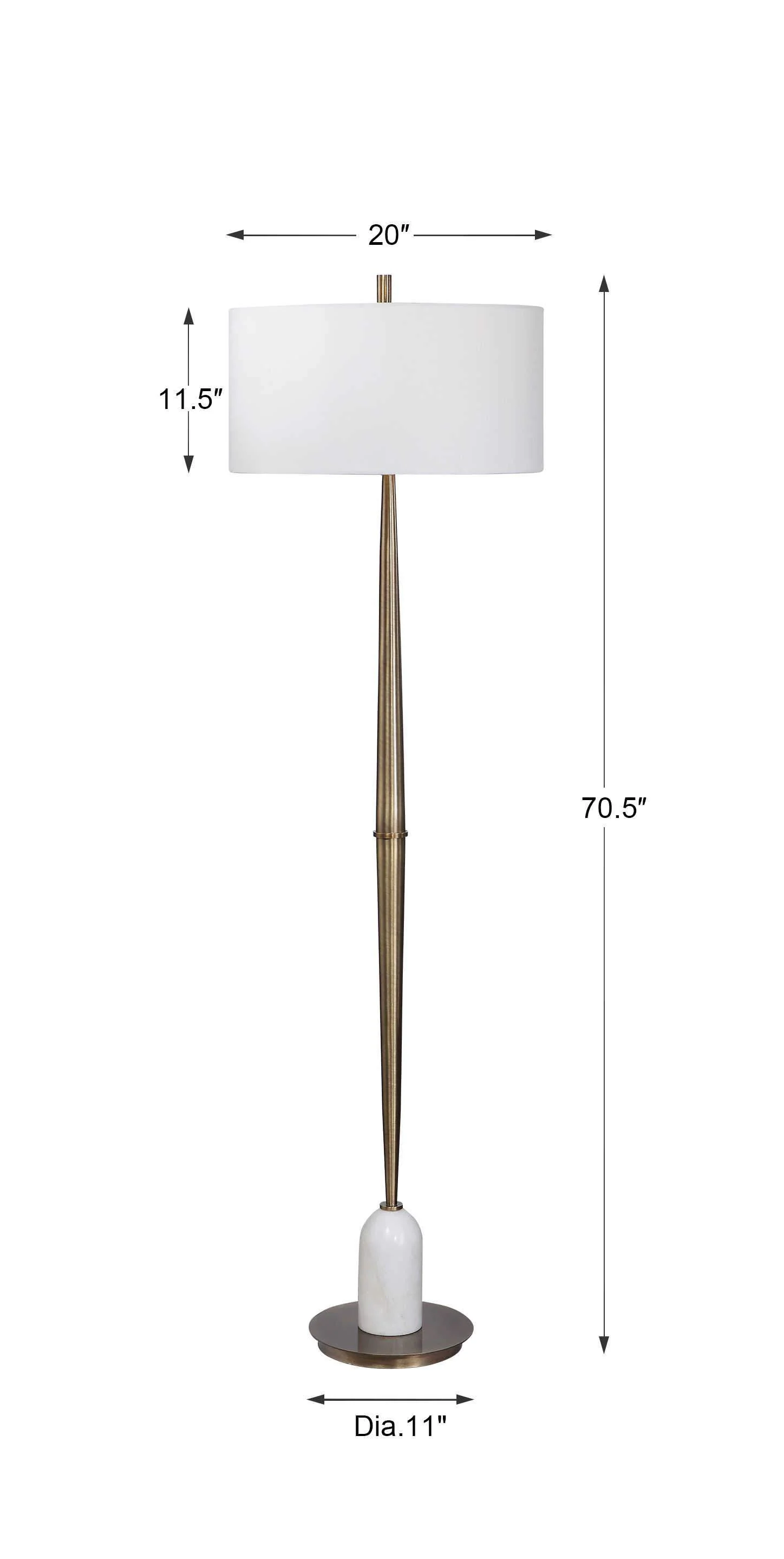 Uttermost Minette Floor Lamp - Image 4