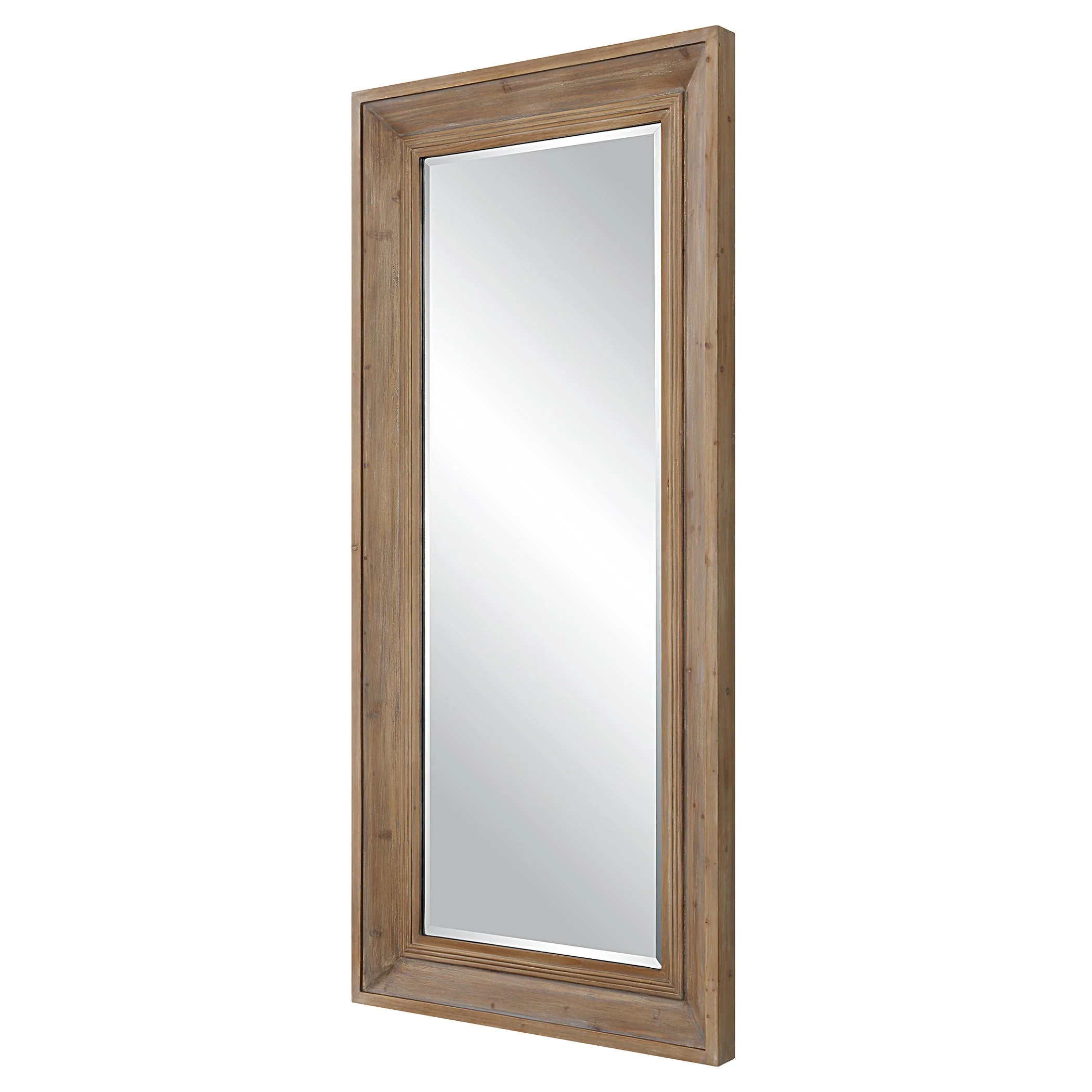 Uttermost Missoula Large Natural Wood Mirror - Image 4