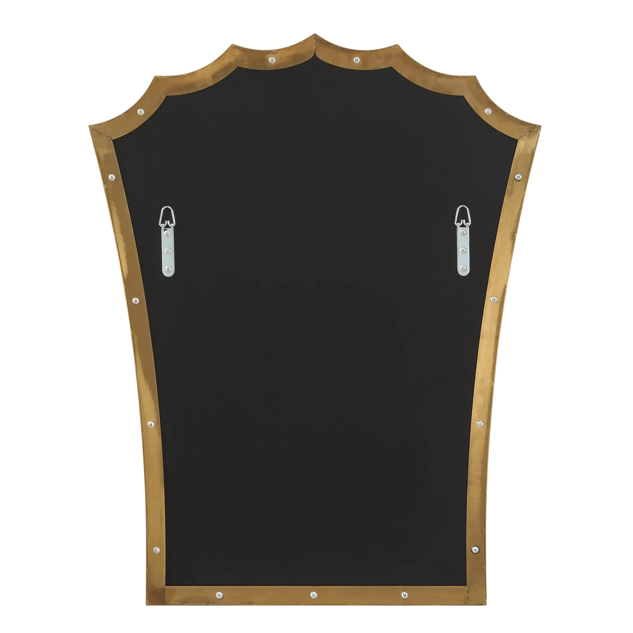 Uttermost Monarch Scalloped Arched Vanity Mirror - Image 7