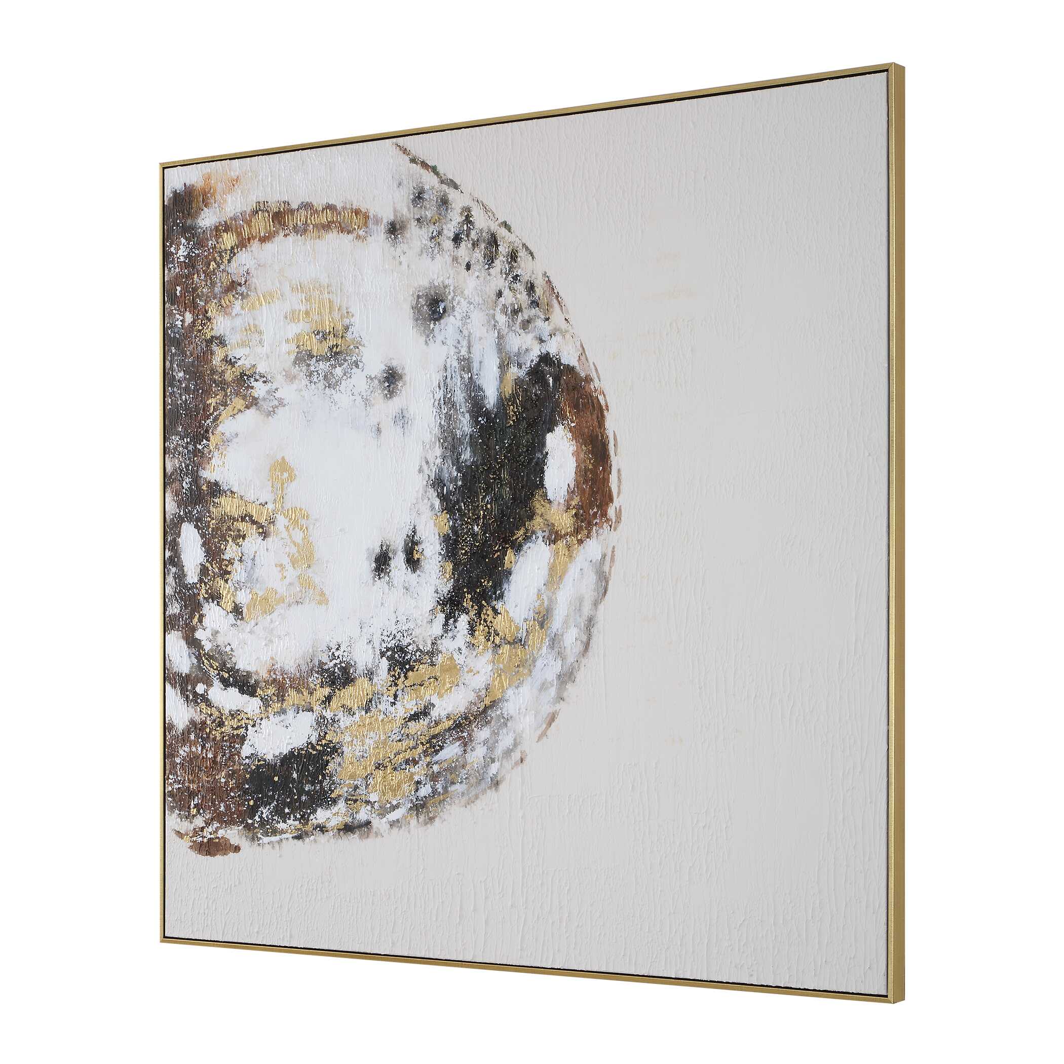Uttermost Moon Landing Hand Painted Abstract Art - Image 5