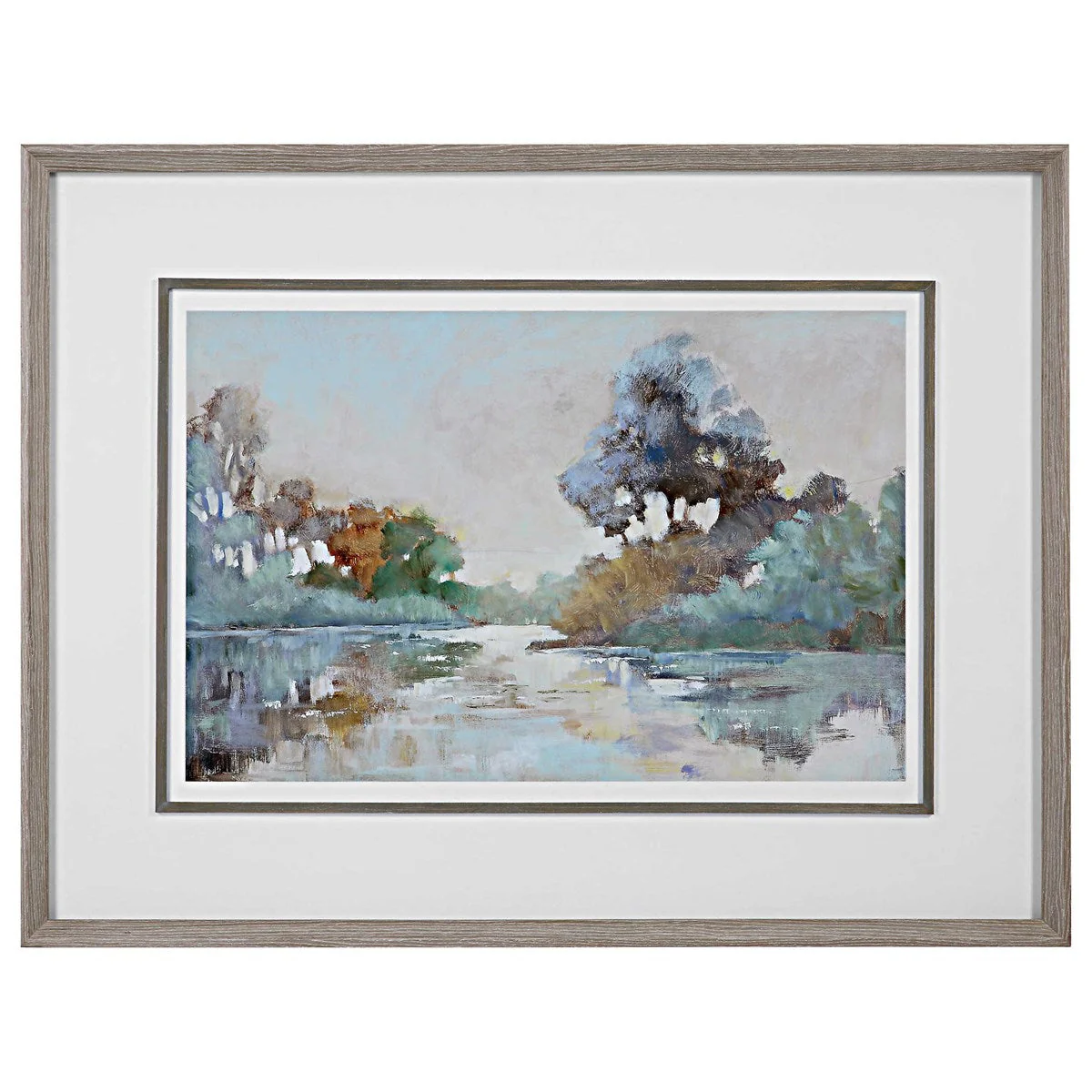 Uttermost Morning Lake Framed Print - Image 2