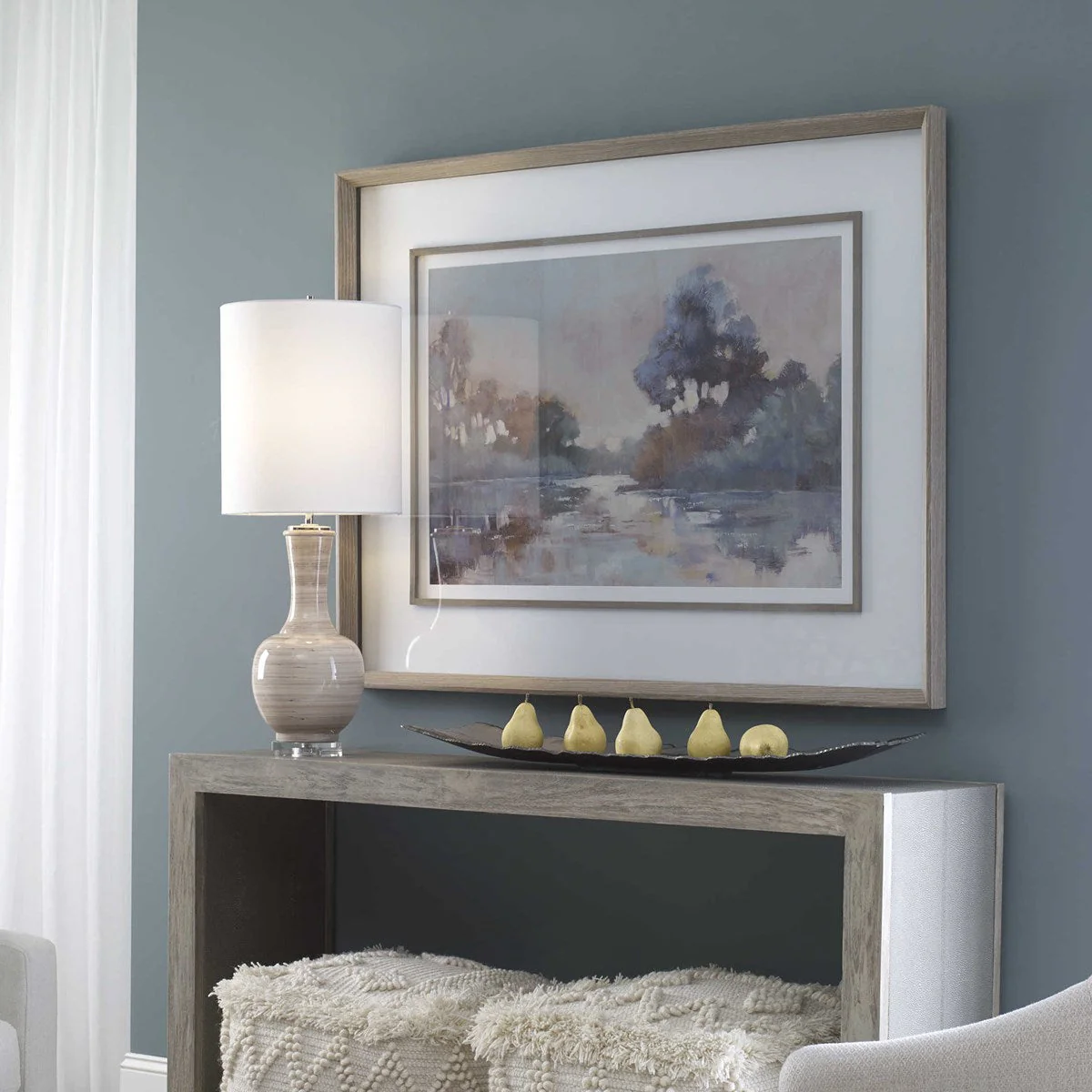 Uttermost Morning Lake Framed Print - Image 3
