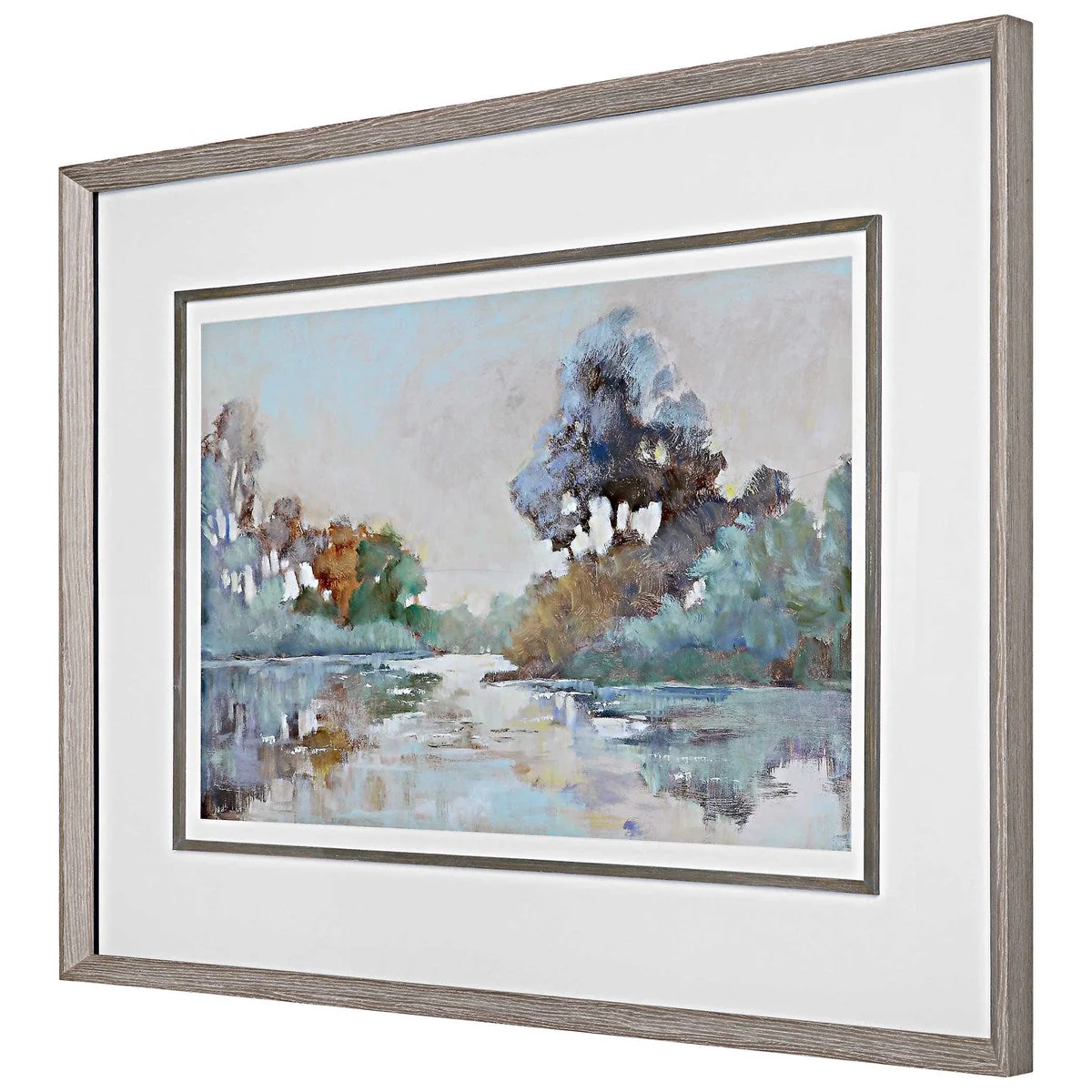 Uttermost Morning Lake Framed Print - Image 4