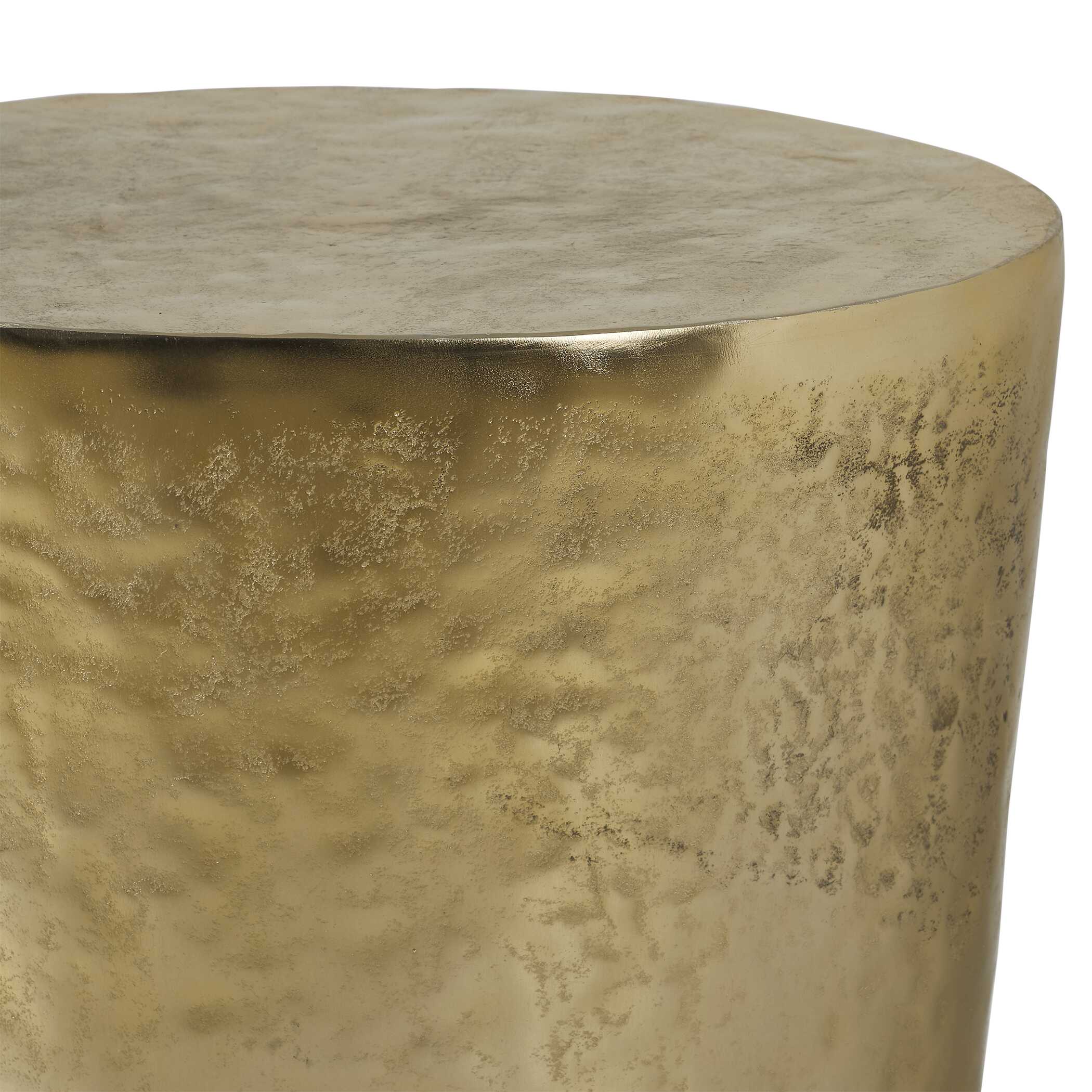 Uttermost Morroni Brass Accent Table - Image 5