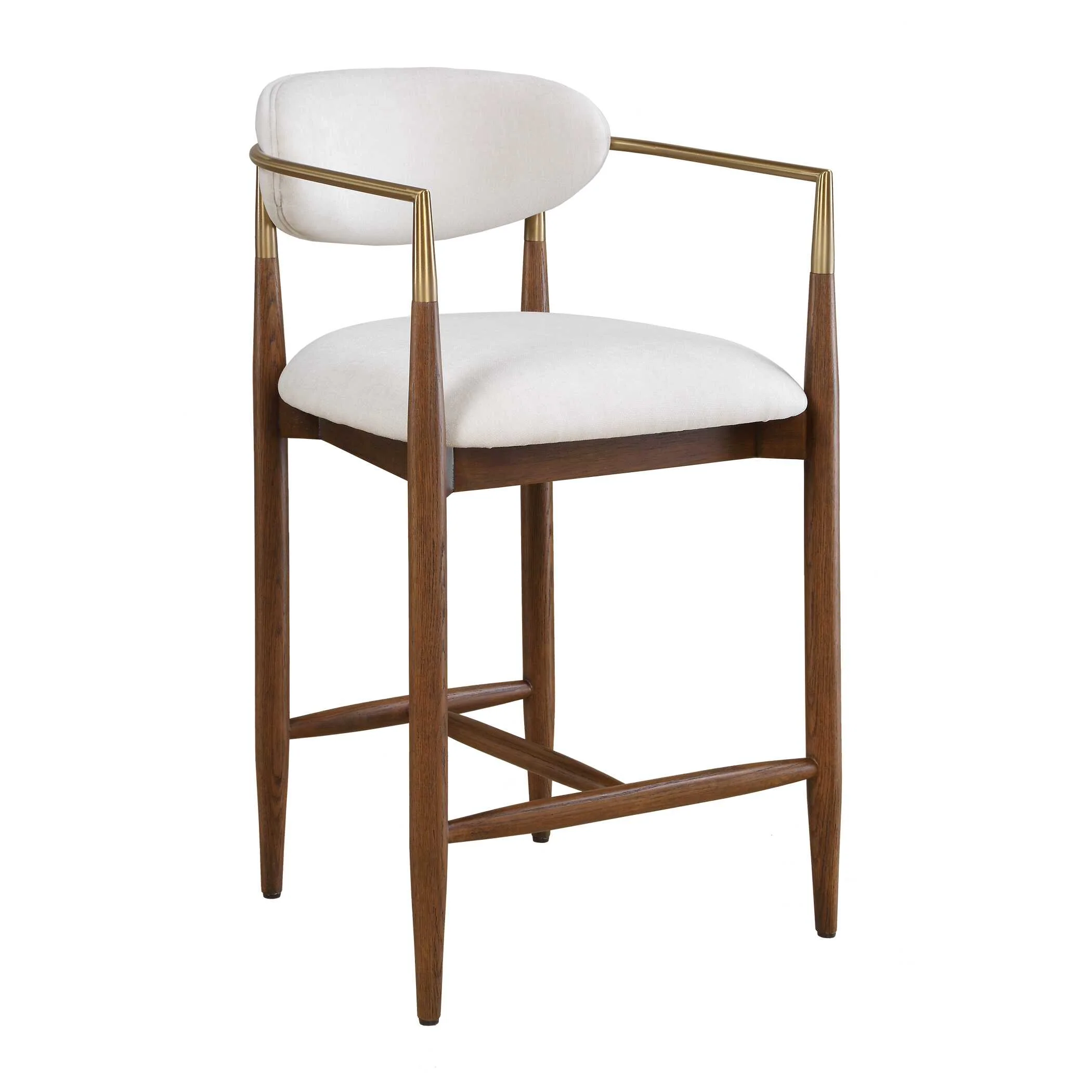 Uttermost Moxie Walnut Counter Stool - Image 5