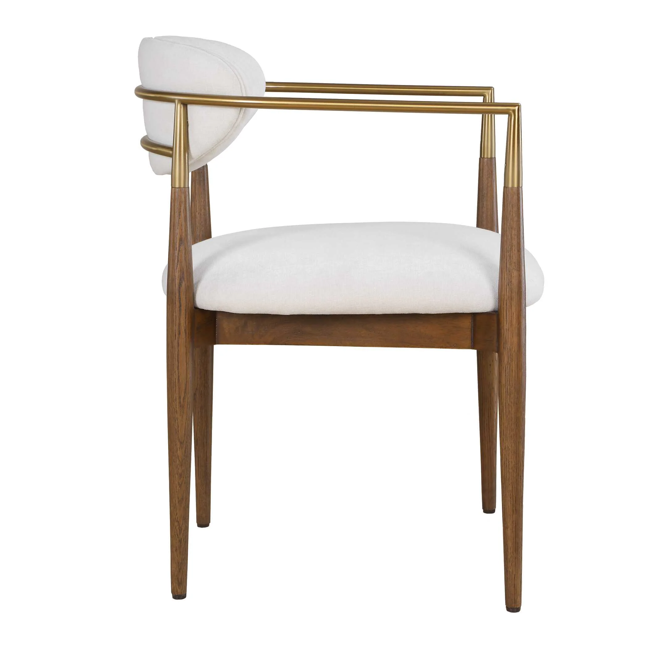 Uttermost Moxie Walnut Dining Arm Chair - Image 6