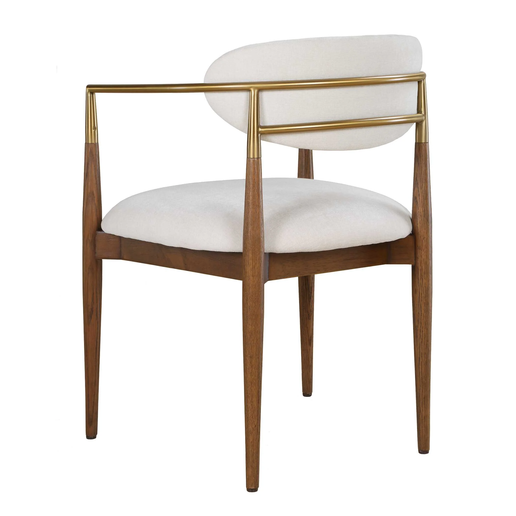 Uttermost Moxie Walnut Dining Arm Chair - Image 8