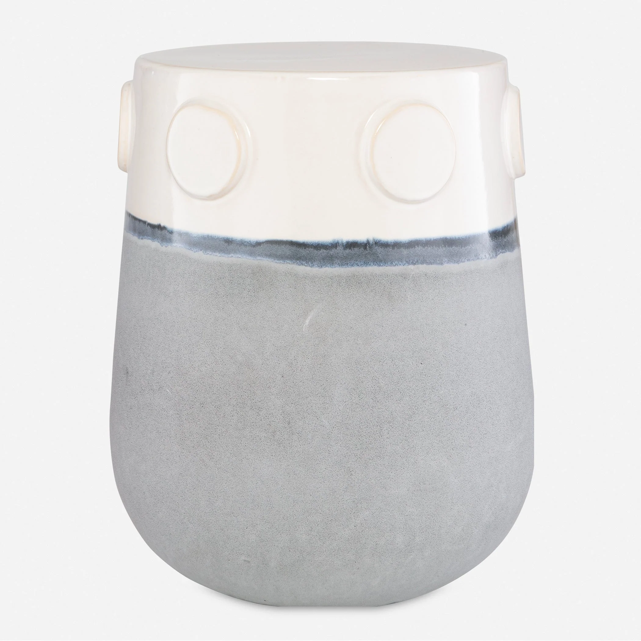 Uttermost Mulvane Ceramic Garden Stool