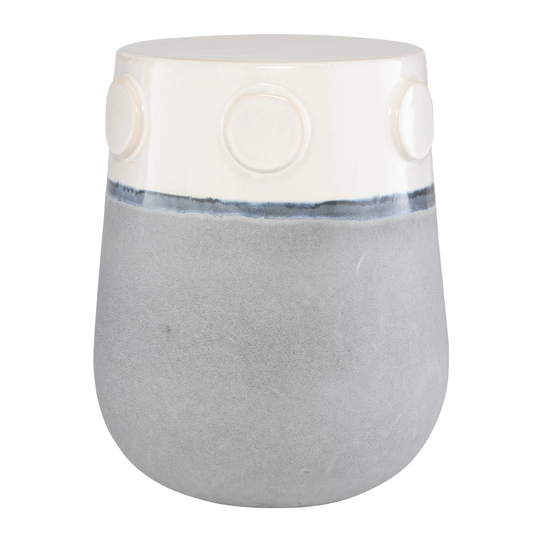 Uttermost Mulvane Ceramic Garden Stool - Image 3