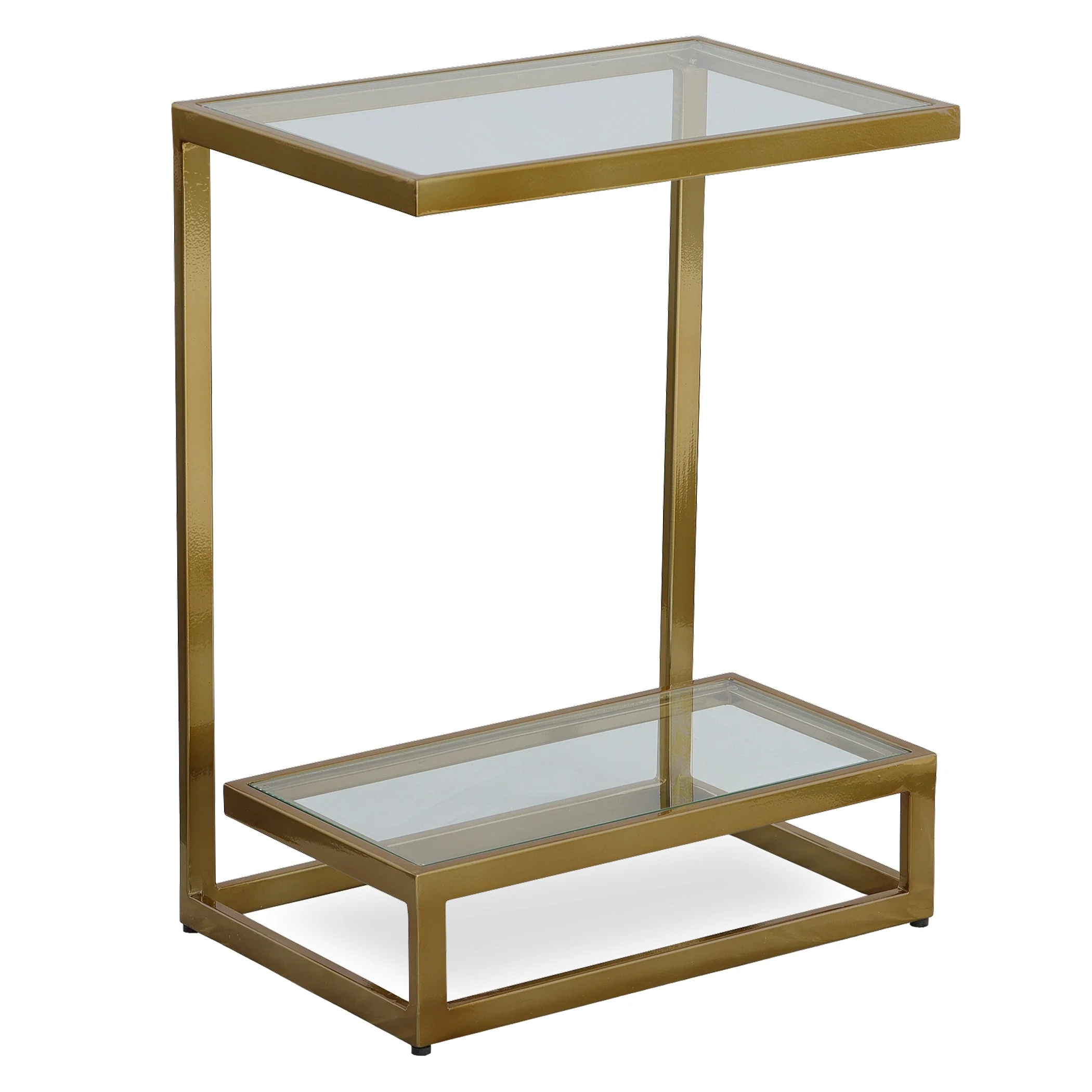 Uttermost Musing Brushed Brass Accent Table - Image 4