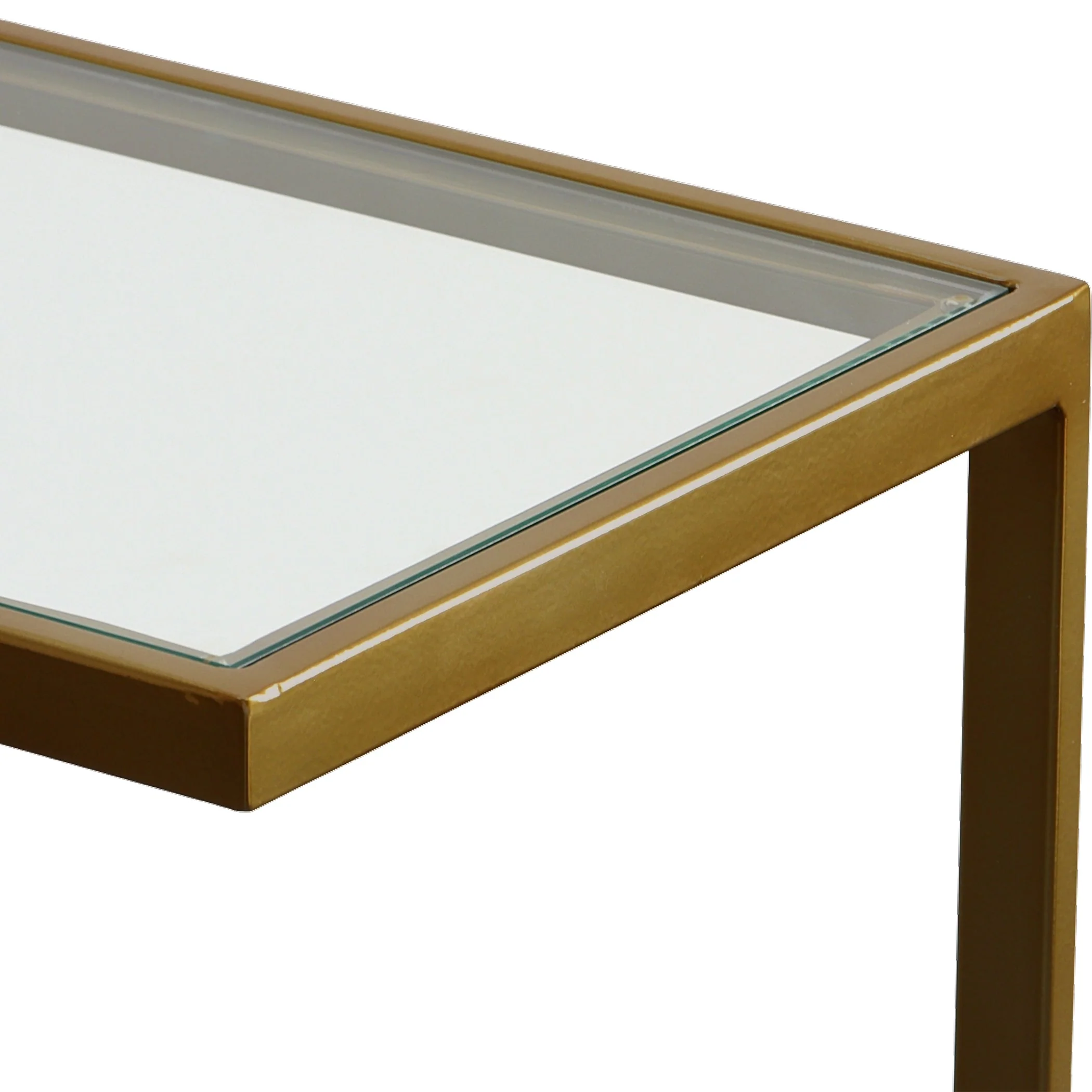 Uttermost Musing Brushed Brass Accent Table - Image 6