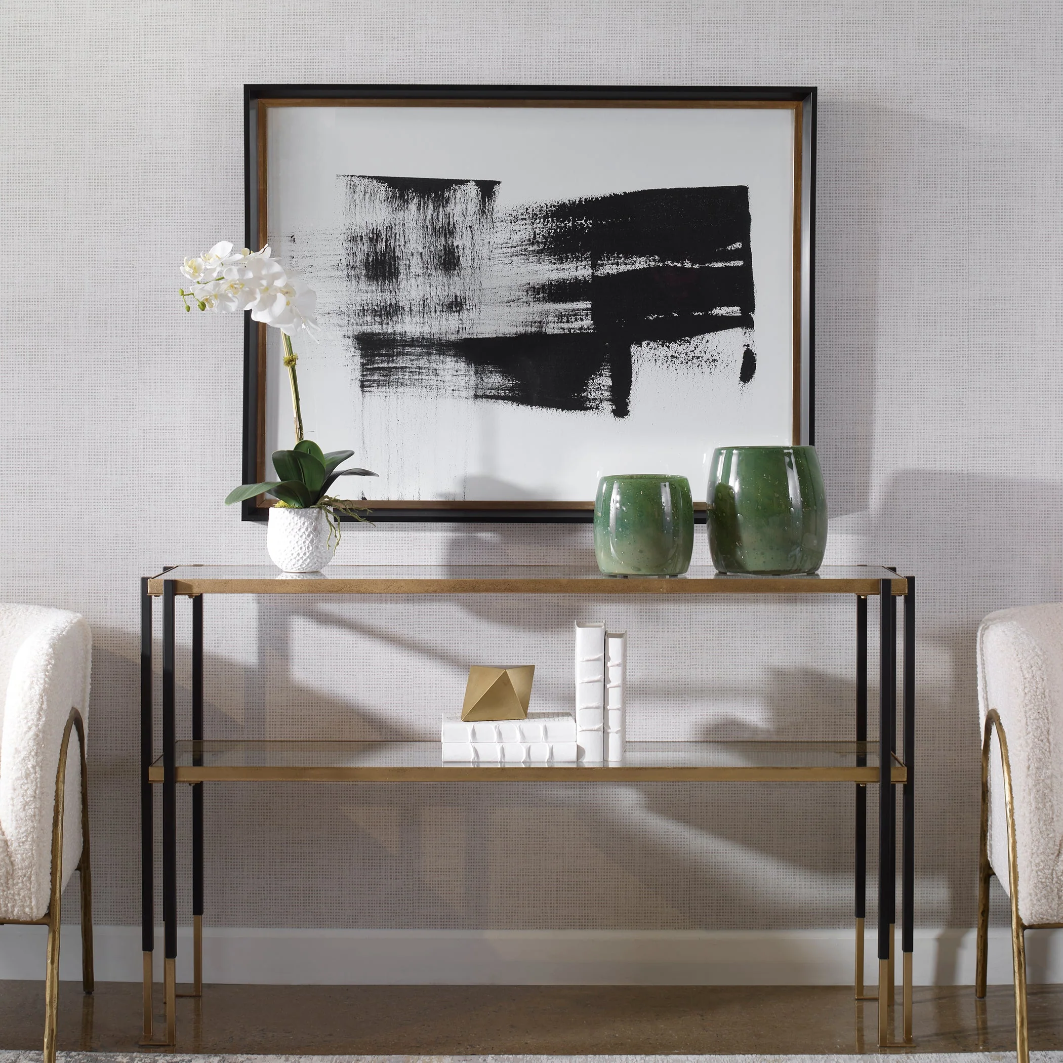 Uttermost Mystere Framed Contemporary Print - Image 2