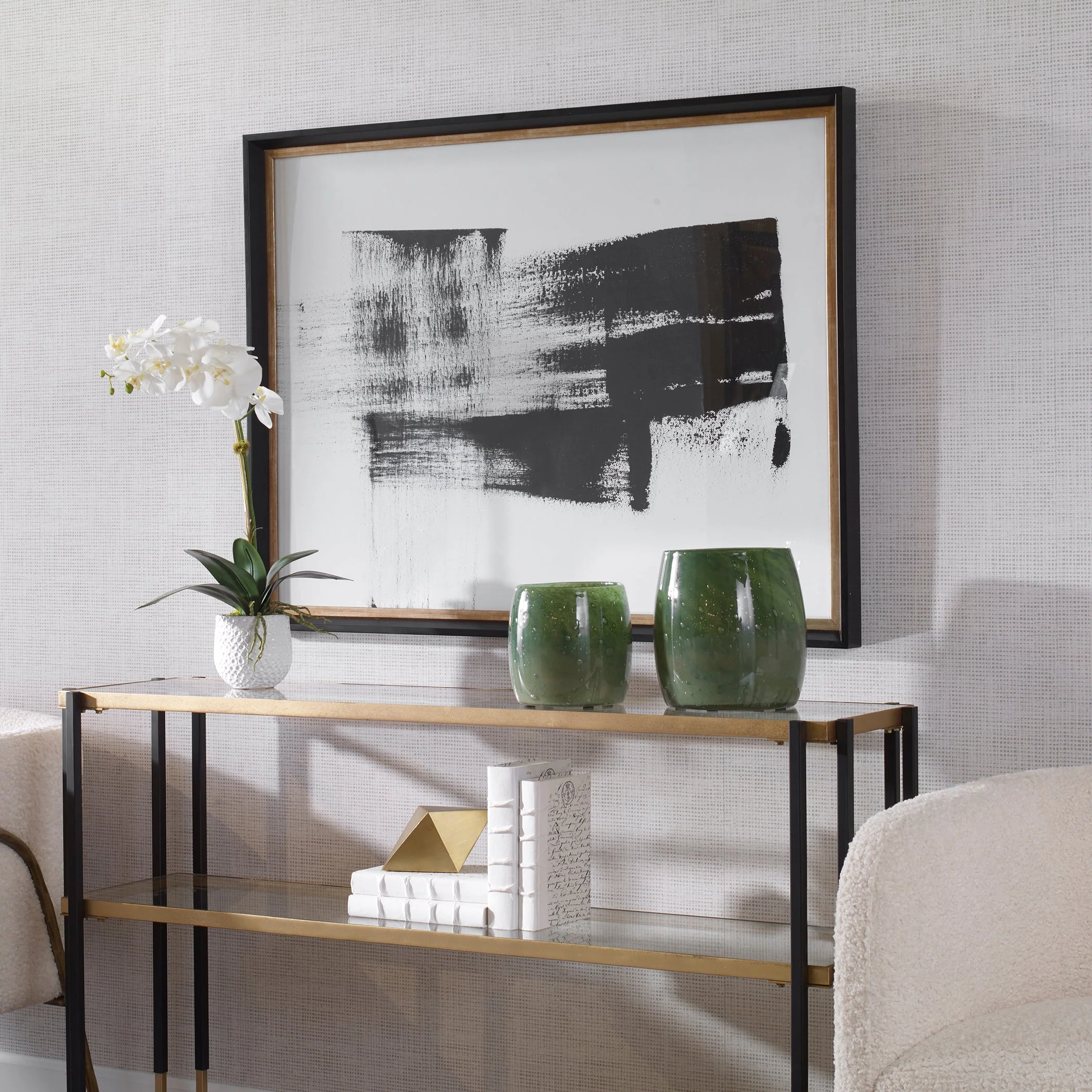 Uttermost Mystere Framed Contemporary Print - Image 4