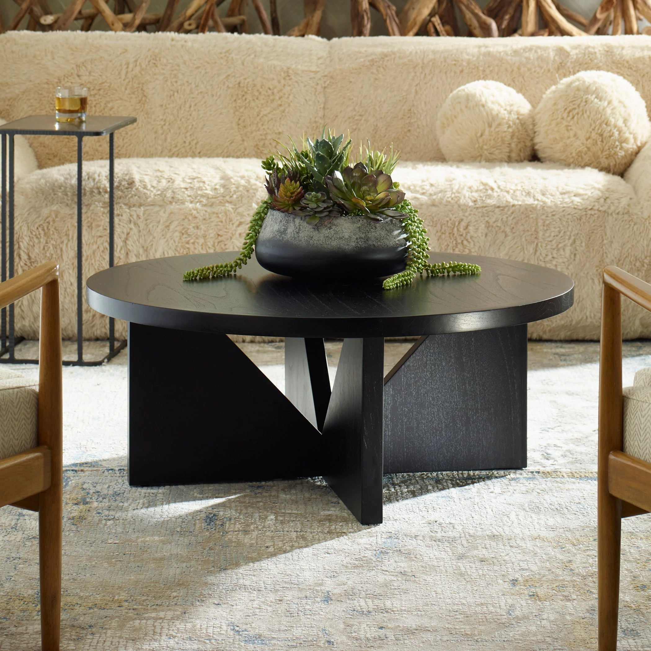 Uttermost Nadette Espresso Coffee Table - Image 2