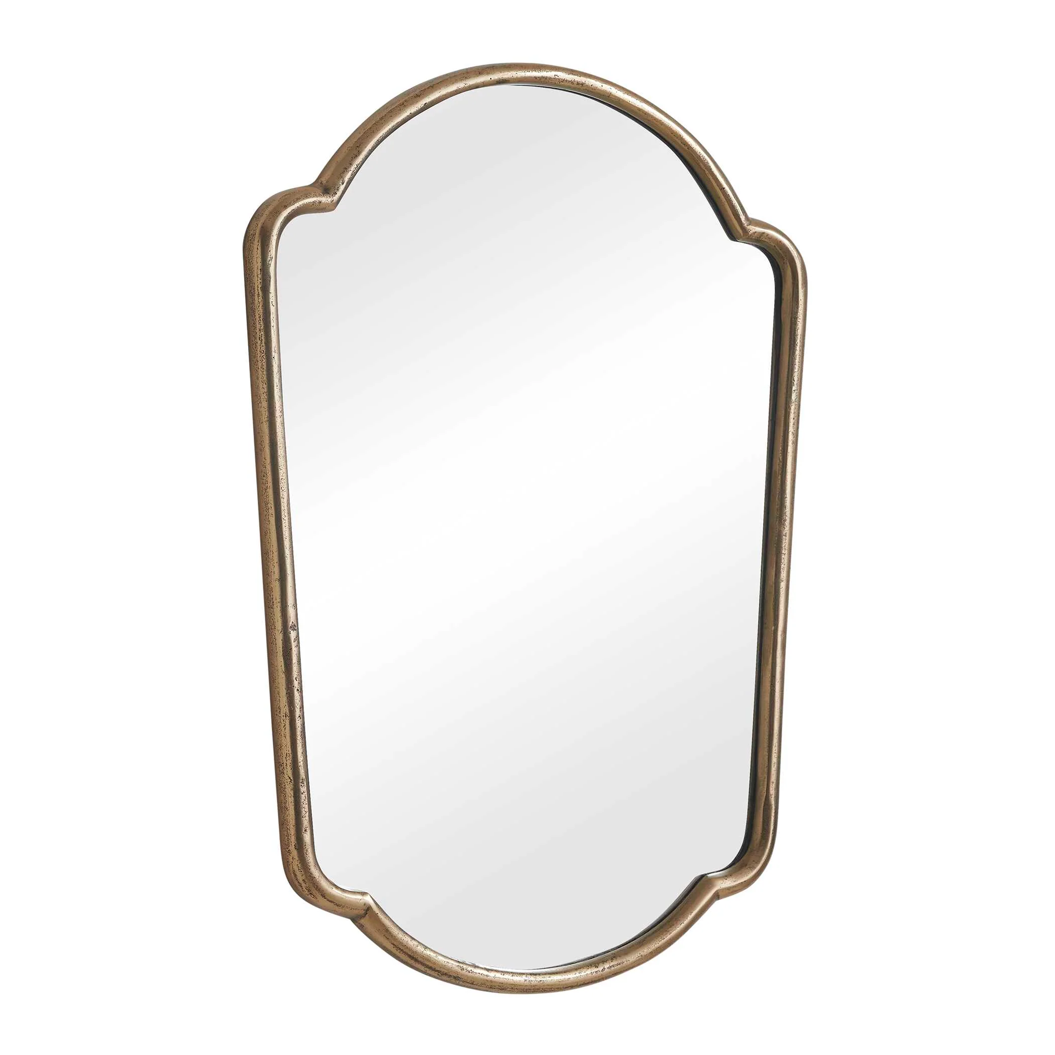 Uttermost Naomi Antique Brass Mirror - Image 5