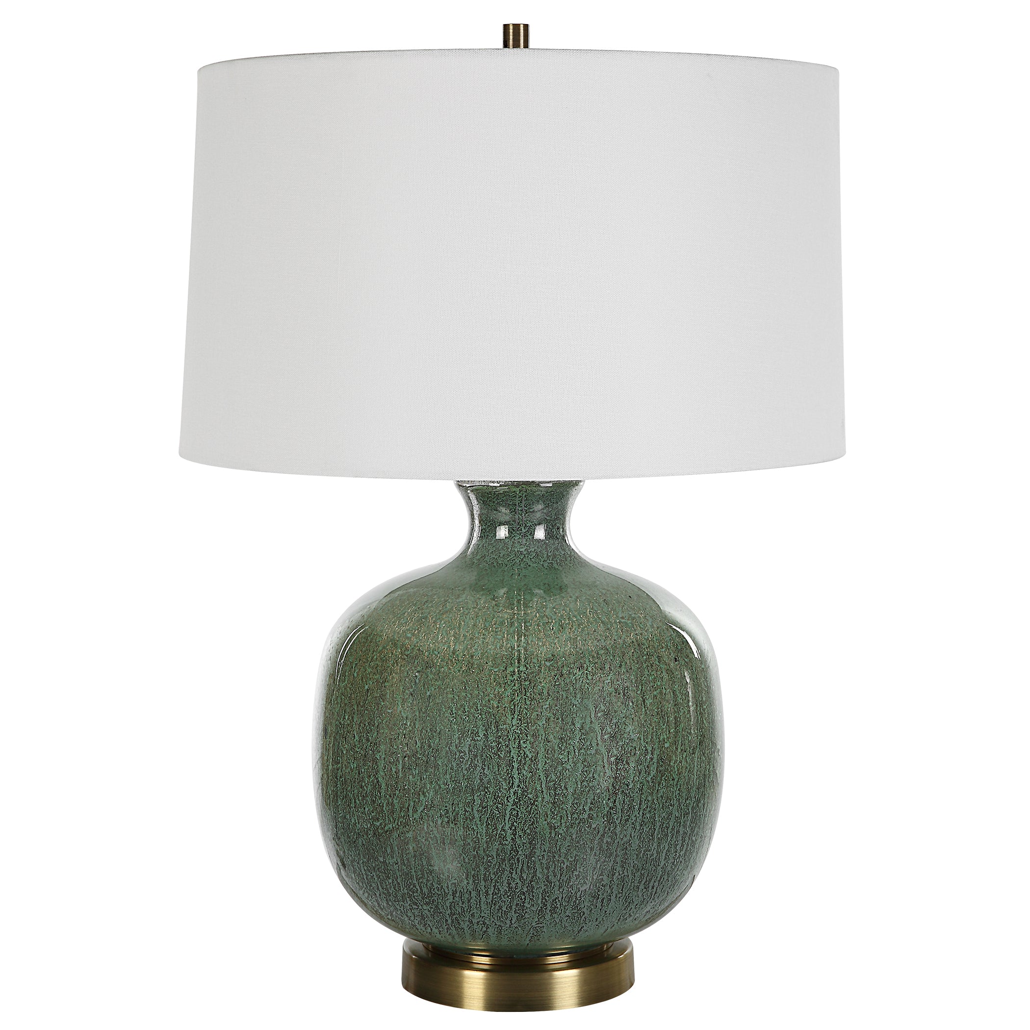 Uttermost Nataly Aged Green Table Lamp - Image 4