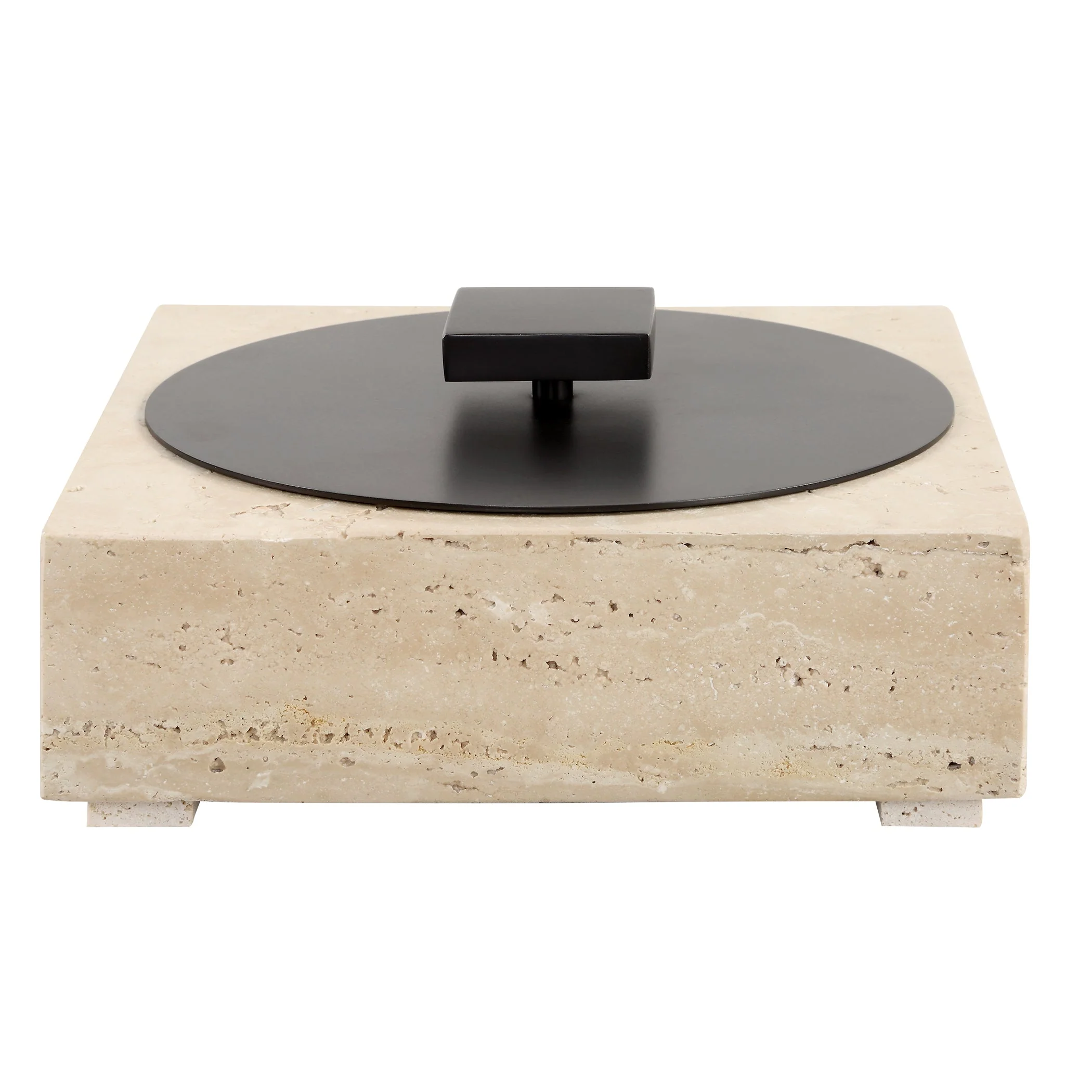 Uttermost Natural Luxe Travertine Box - Image 4
