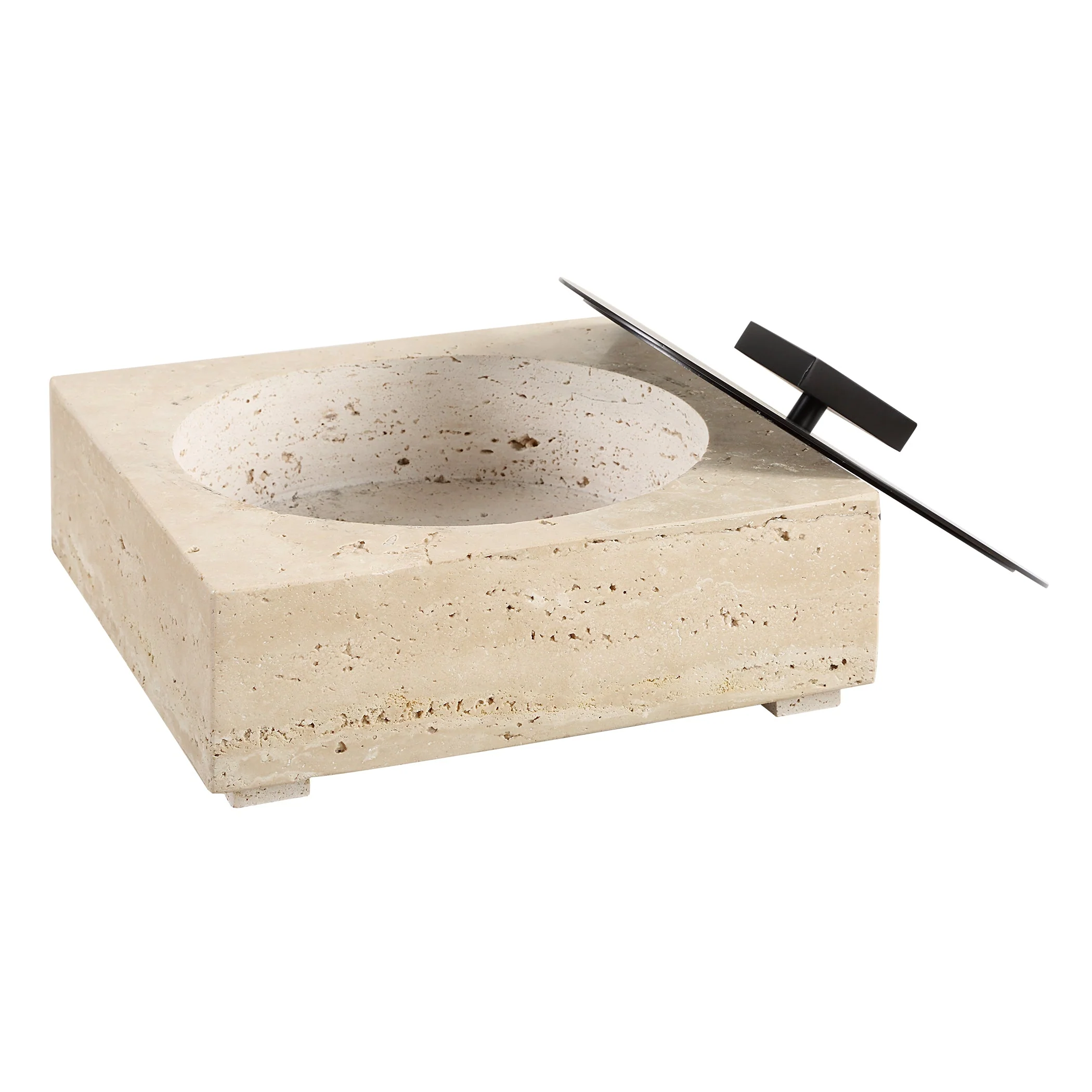 Uttermost Natural Luxe Travertine Box - Image 5
