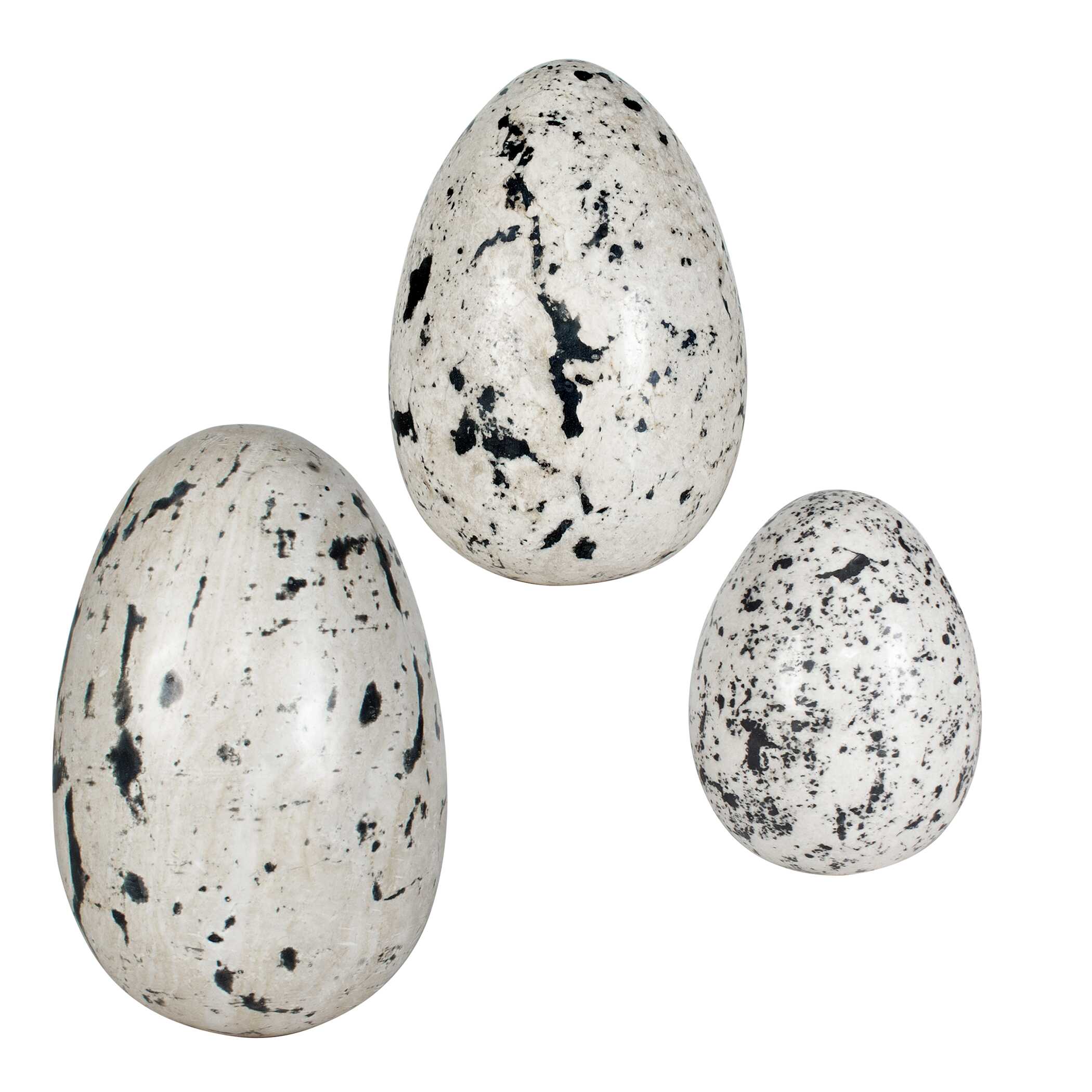 Uttermost Nest Trio Indoor-Outdoor Stone Eggs Set/3 - Image 5