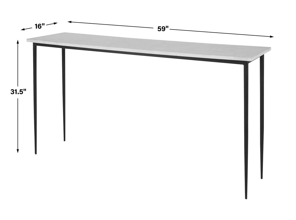 Uttermost Nightfall Console Table, 2 Cartons - Image 7