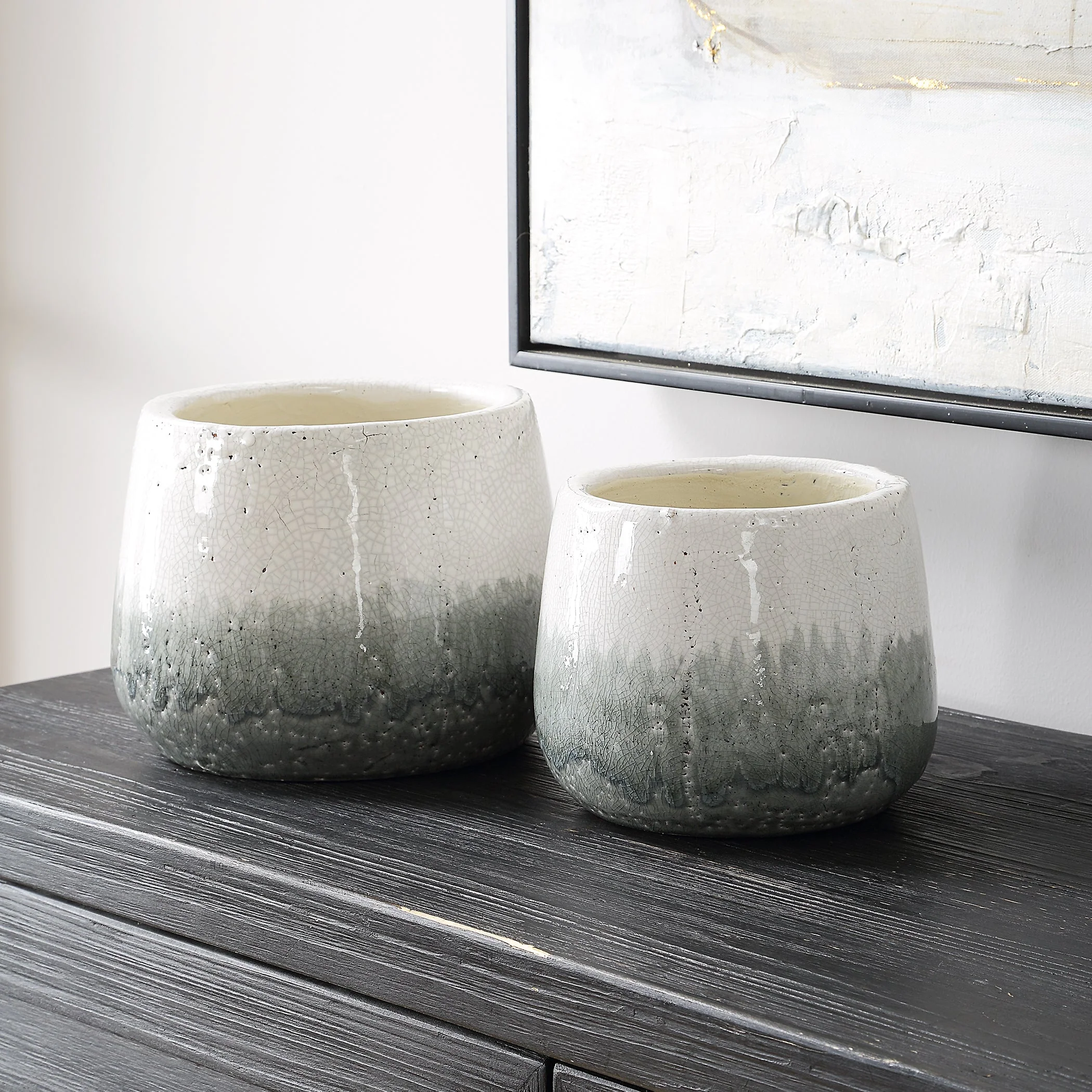 Uttermost Nimbus Vases Set/2 - Image 2