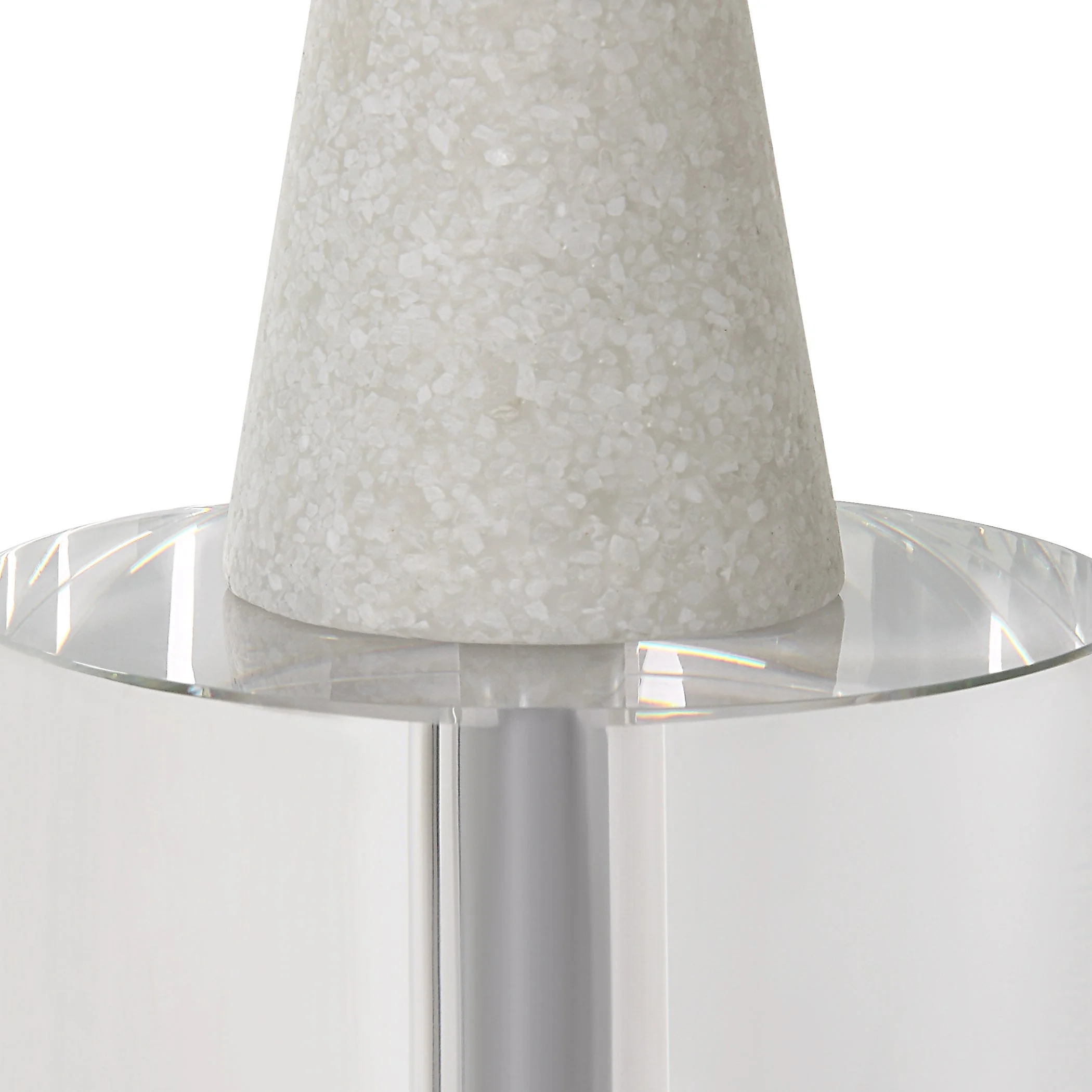 Uttermost Norte White Stone Sculptures, Set/2 - Image 4
