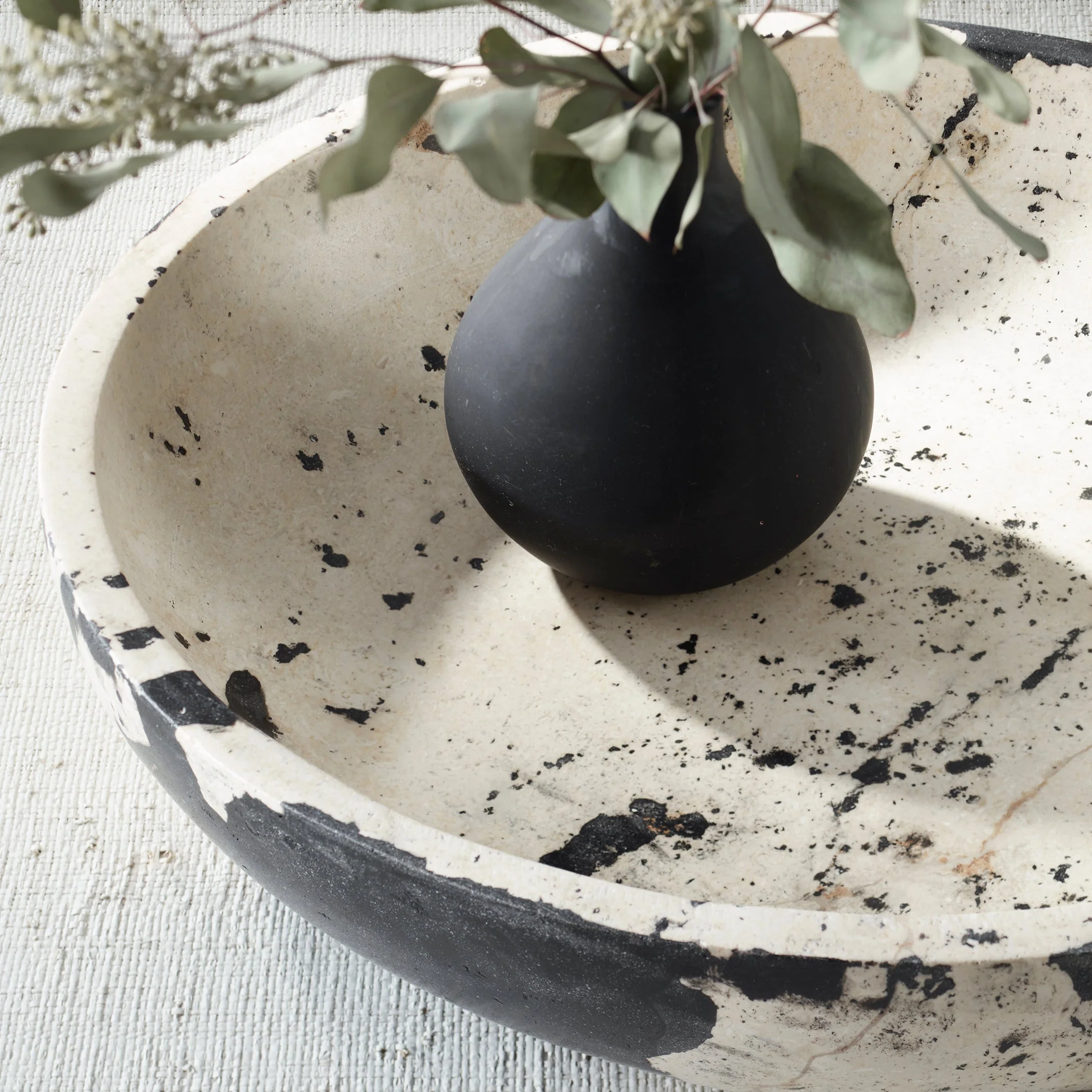 Uttermost Nouveau Limestone Bowl - Image 8