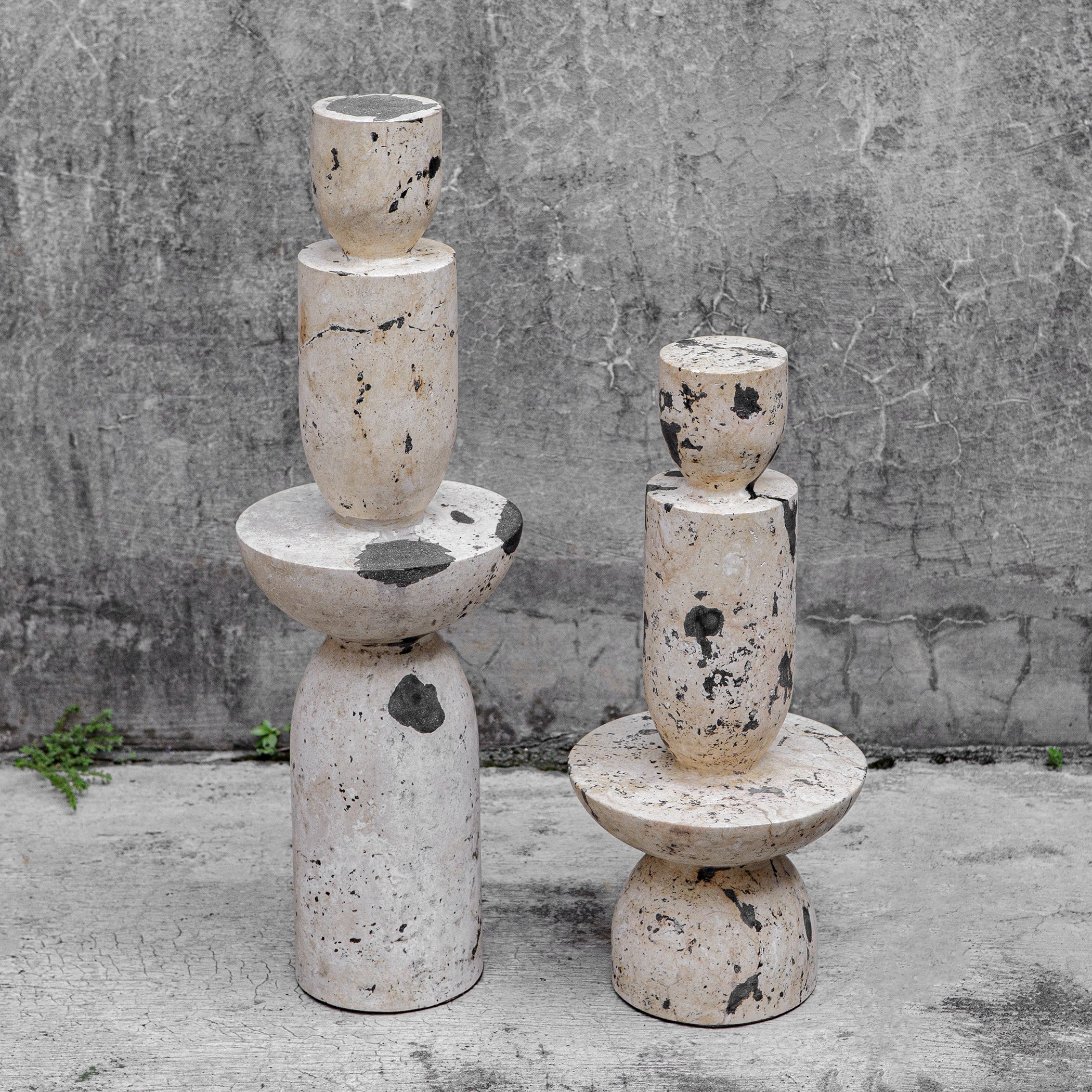 Uttermost Nouveau Tower Sculptures Set/2 - Image 3