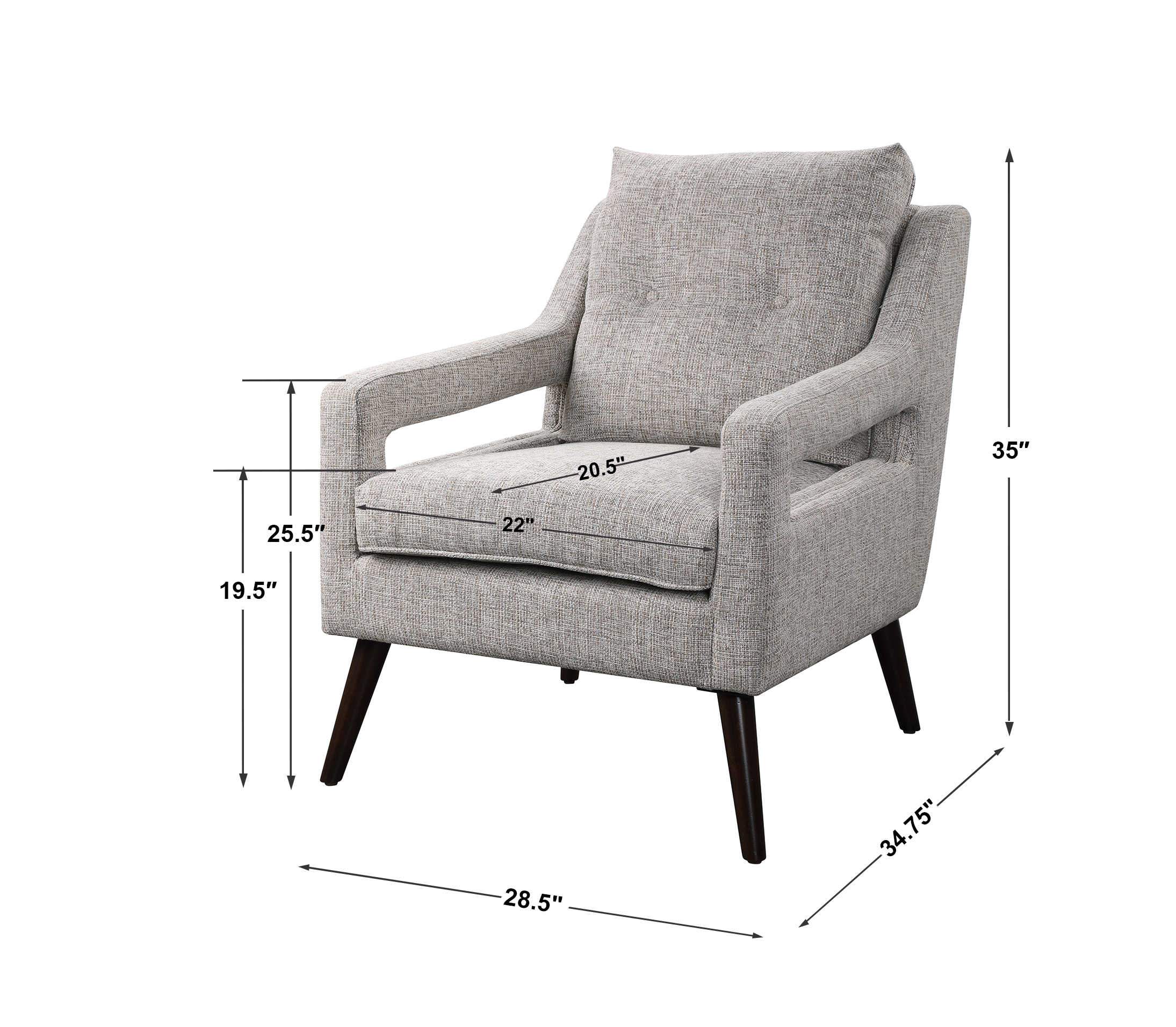 Uttermost O'Brien Armchair, Neutral - Image 6
