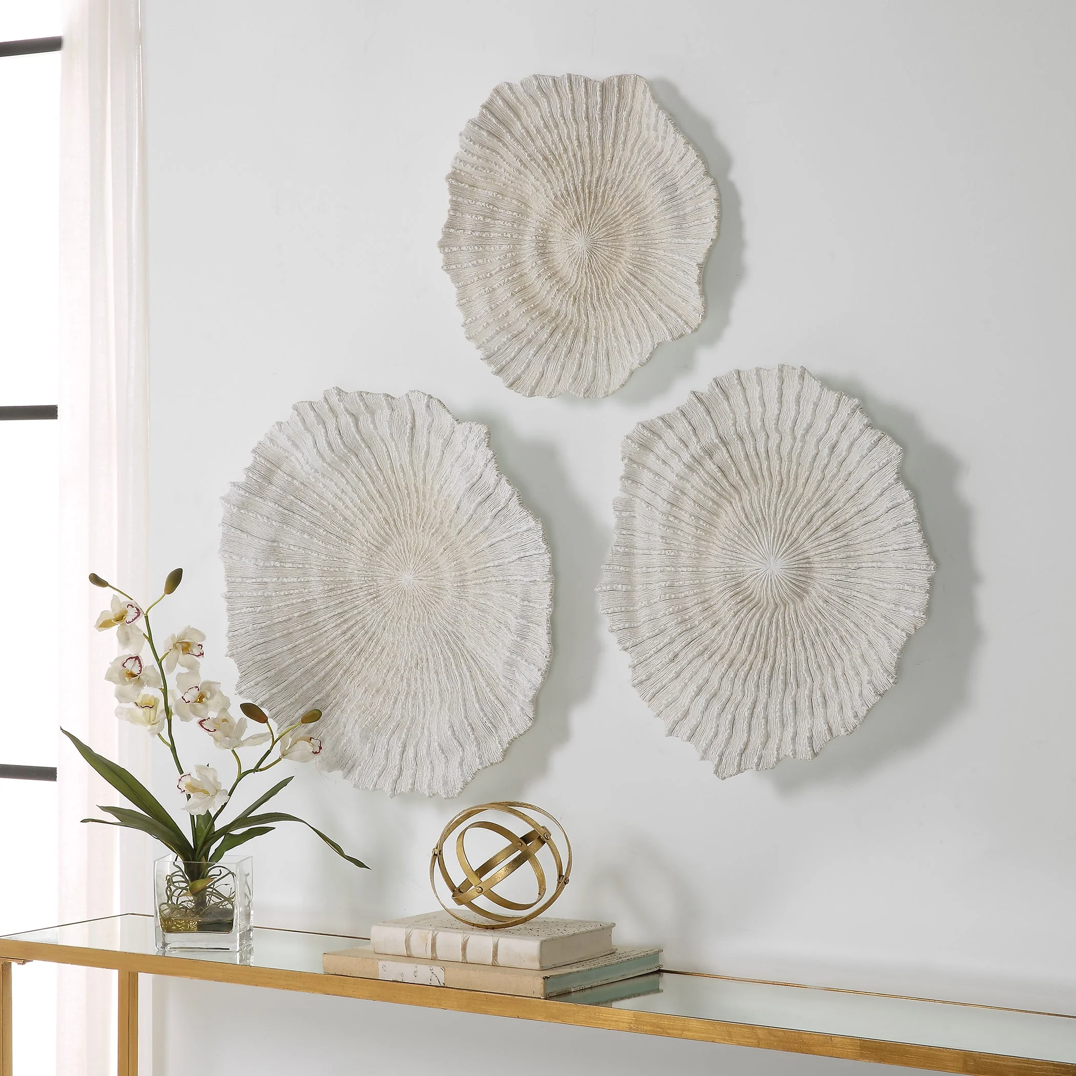 Uttermost Ocean Gems Coral Wall Decor, Set/3 - Image 2
