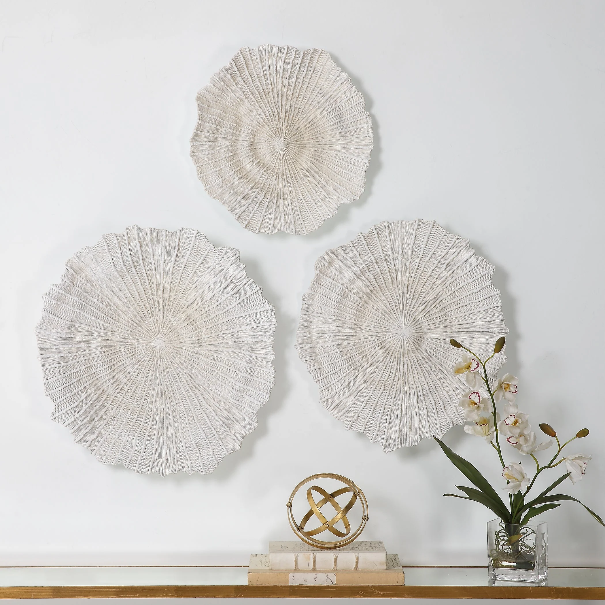 Uttermost Ocean Gems Coral Wall Decor, Set/3 - Image 3