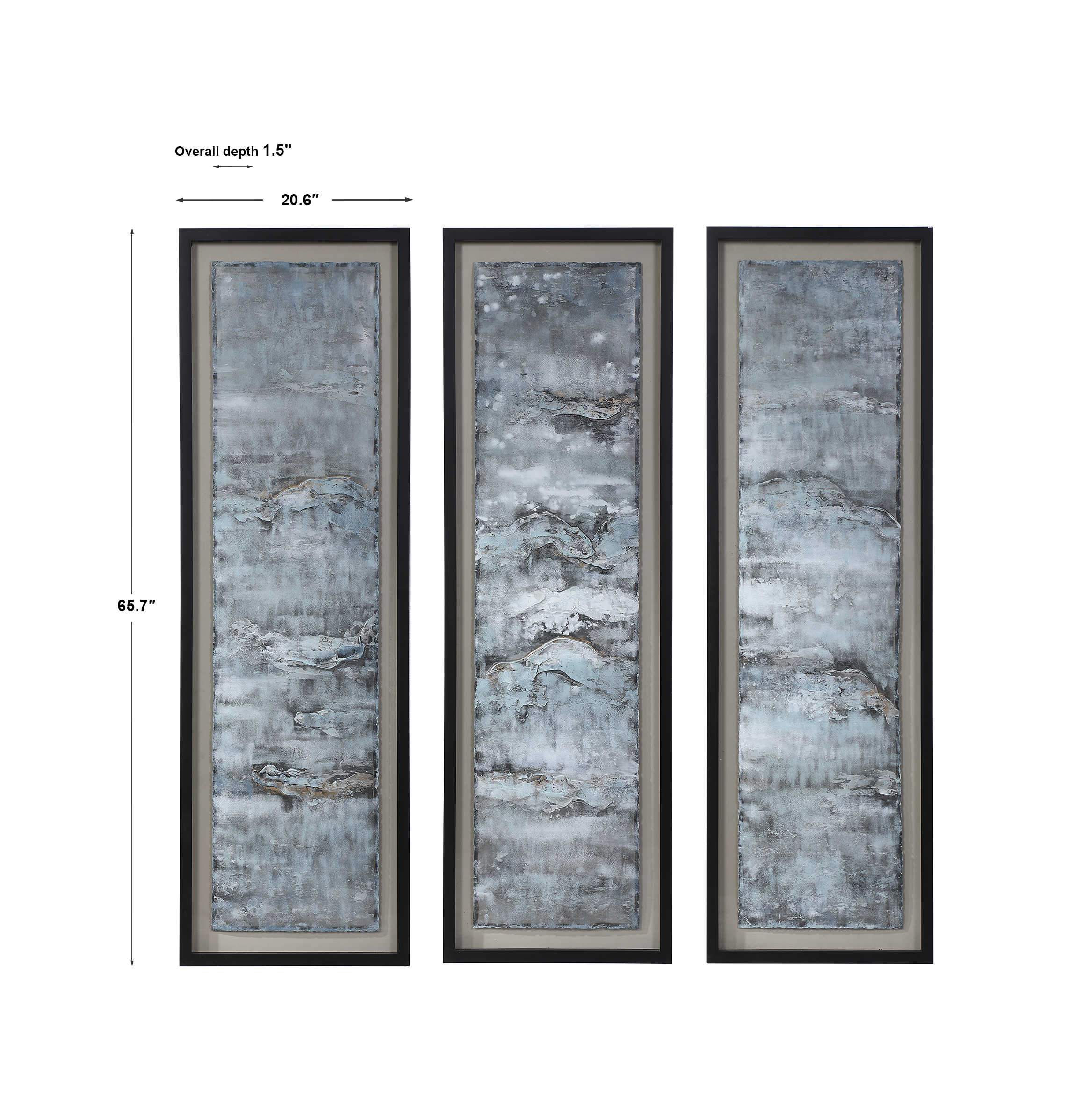 Uttermost Ocean Swell Framed Prints, S/3, 3 Cartons - Image 6