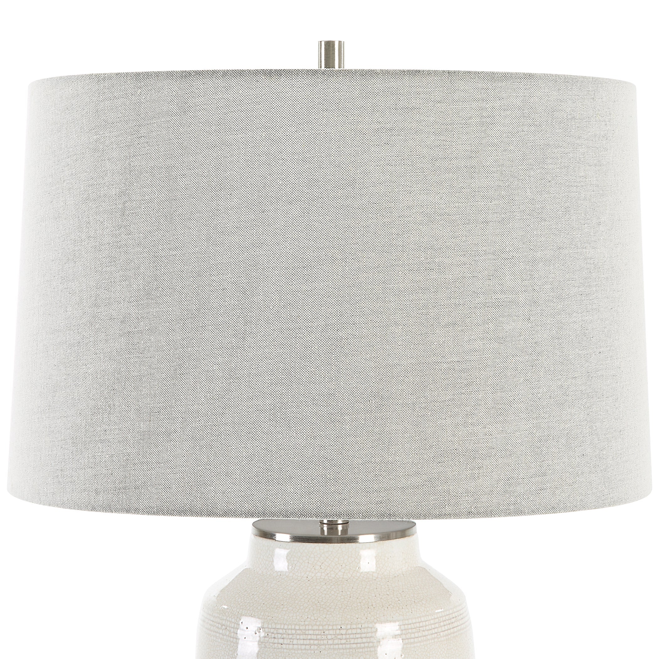 Uttermost Odawa White Farmhouse Table Lamp - Image 6