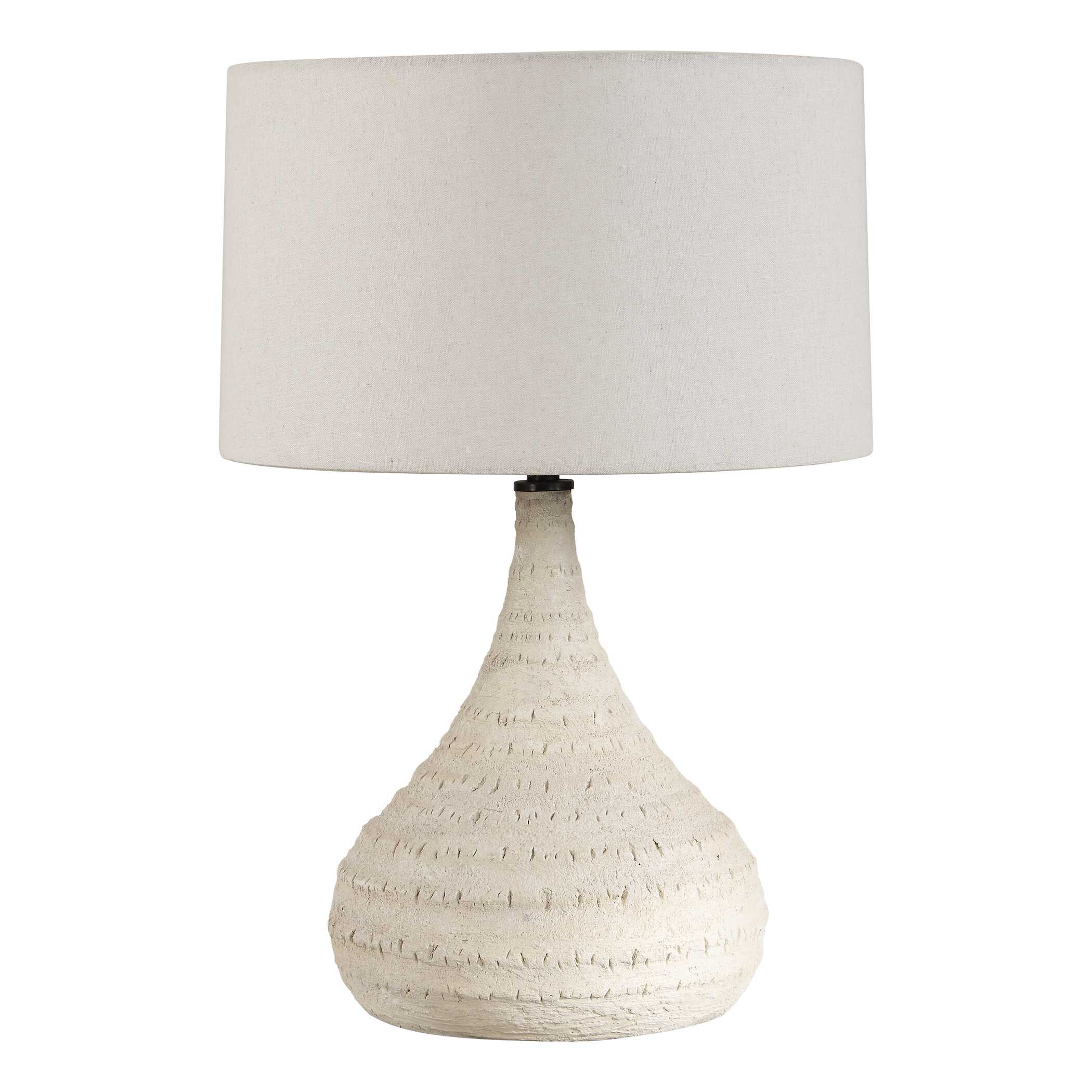 Uttermost Olsen Indoor-Outdoor White Table Lamp - Image 5