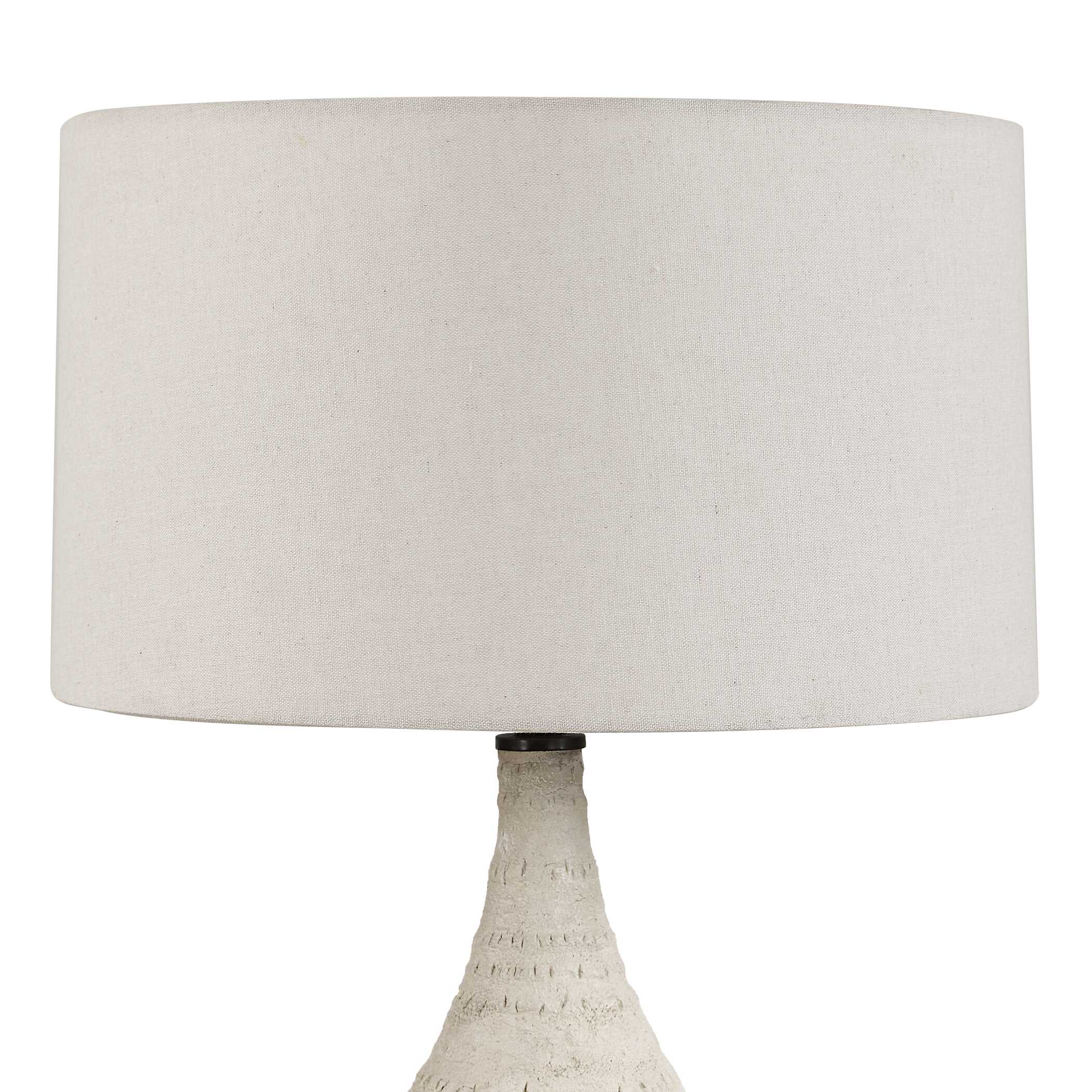 Uttermost Olsen Indoor-Outdoor White Table Lamp - Image 6