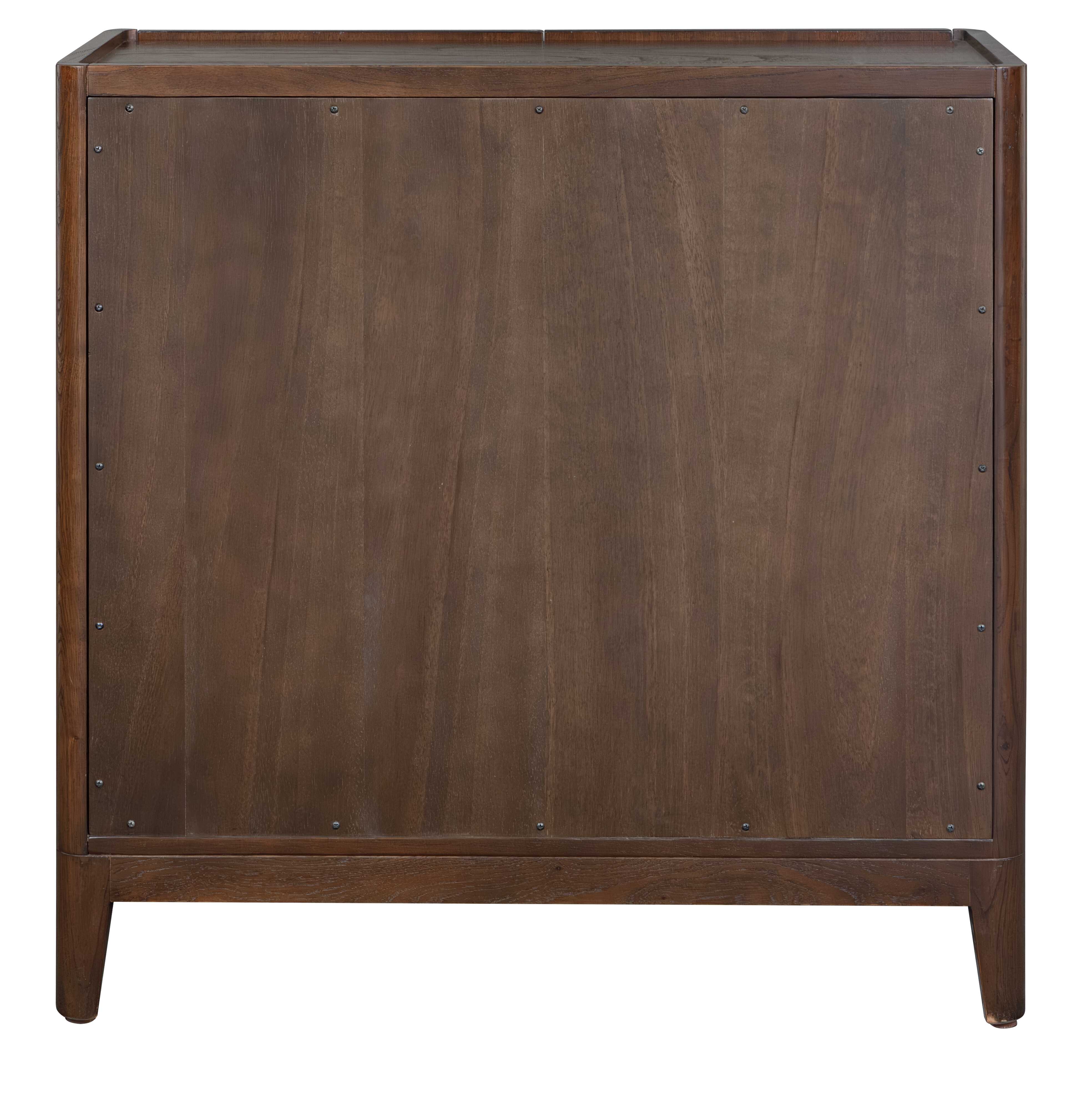 Uttermost On The Block 2 Door Walnut Cabinet - Image 10